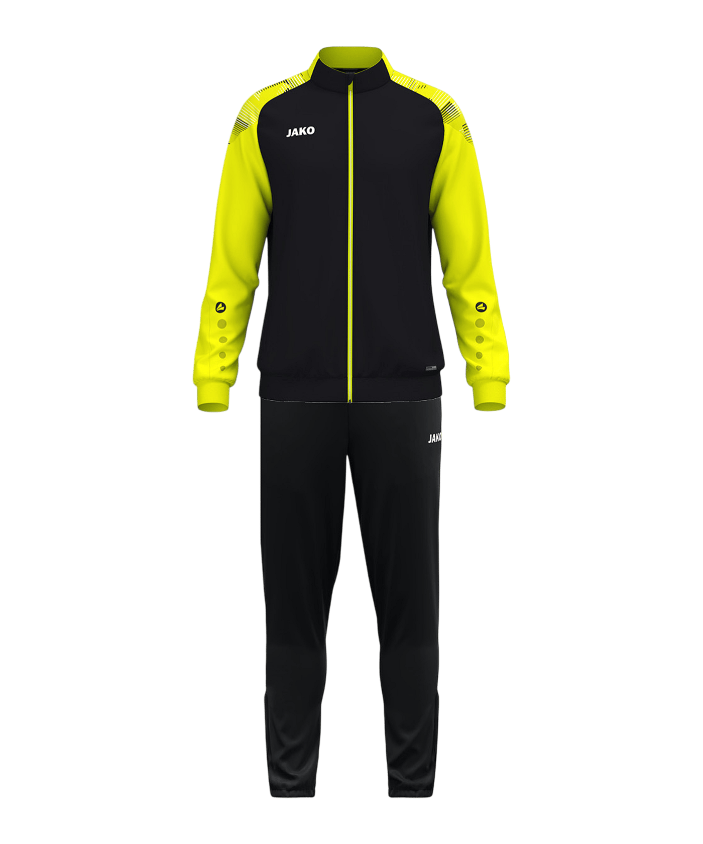 JAKO Sonic Trainingsanzug Schwarz F819 - schwarz