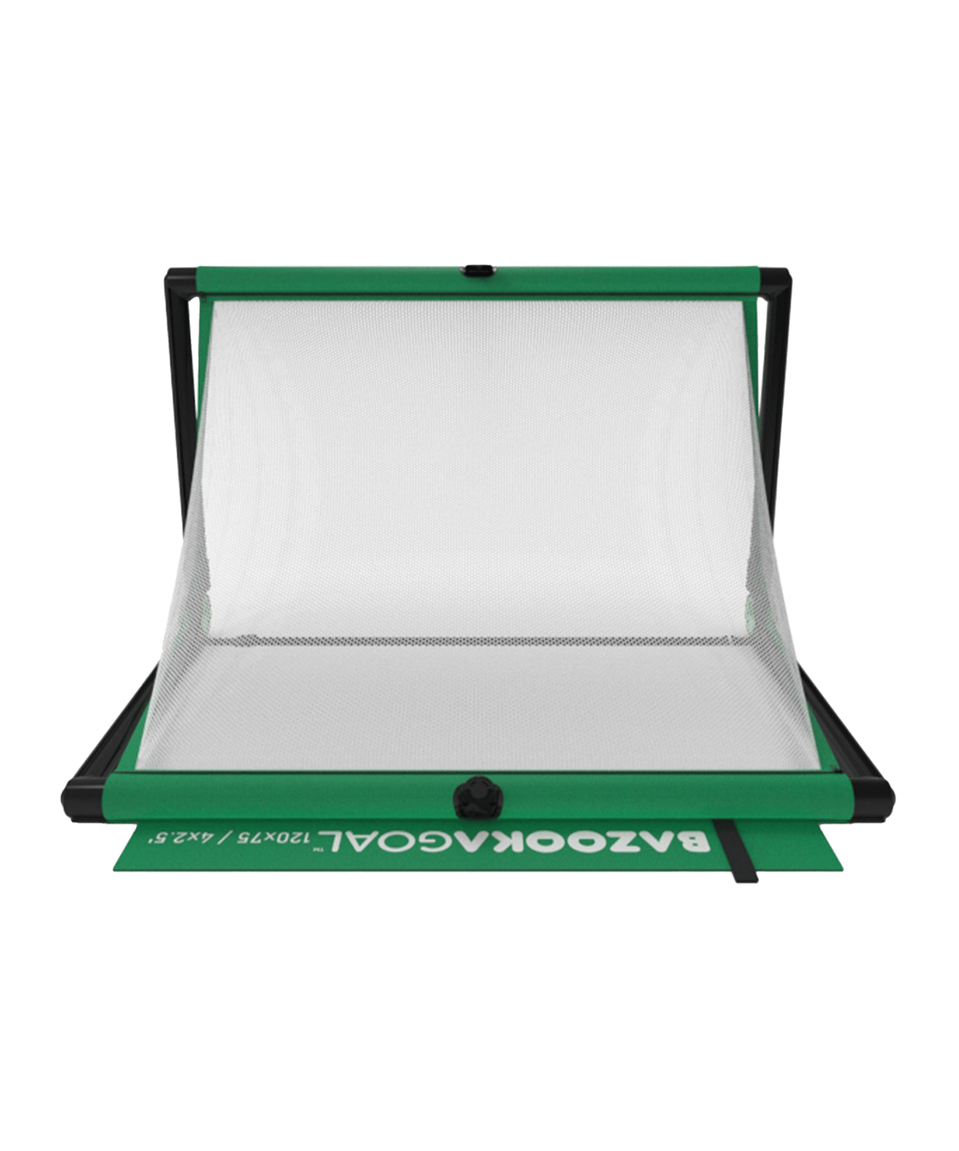 Bazookagoal Teleskoptor | 120x75 cm Grün Weiss - gruen