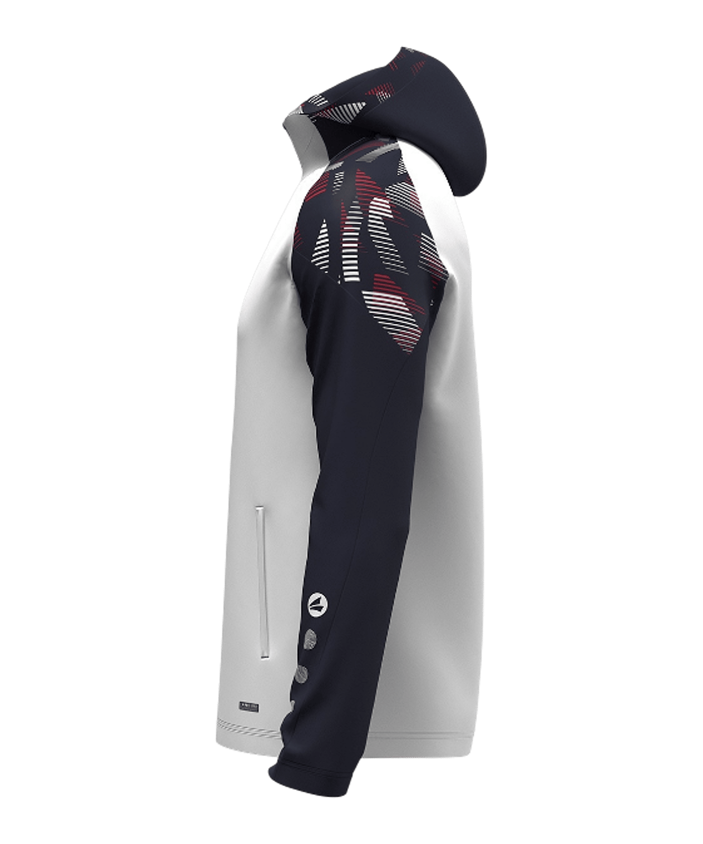 JAKO Sonic Kapuzenjacke Damen Weiß F039 - weiss