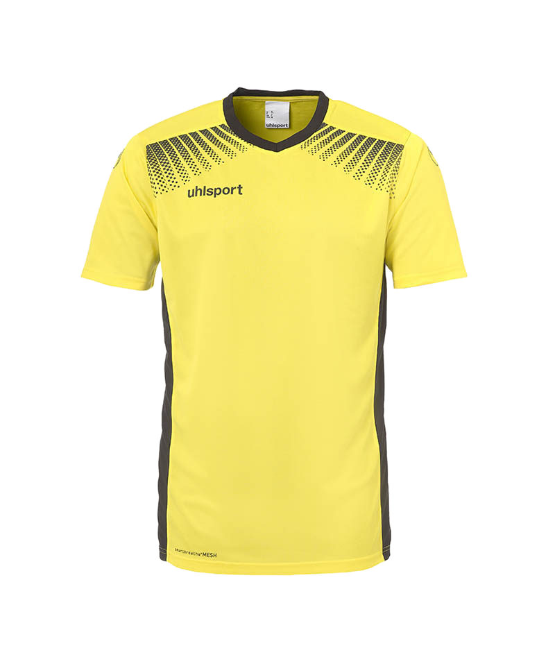 Uhlsport Goal Trikot kurzarm Gelb Schwarz F07 - gelb