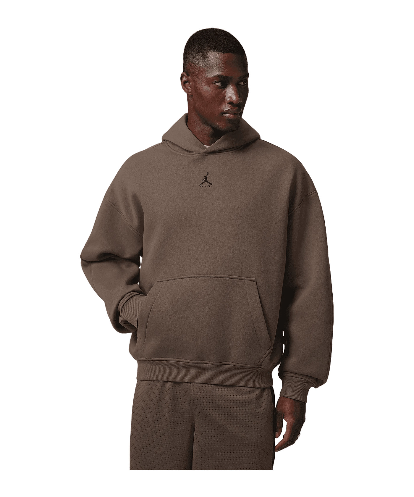 Jordan Brookyln Oversized Hoody Braun - braun