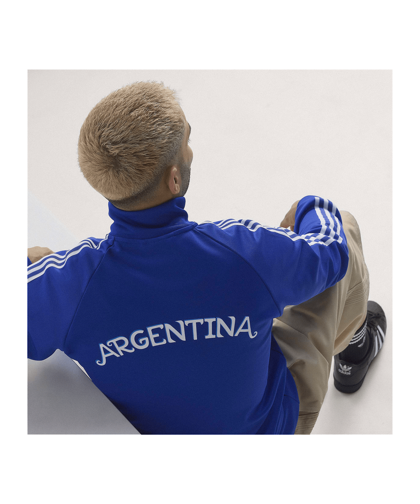 adidas AFA Argentinien Originals Jacke Blau - blau