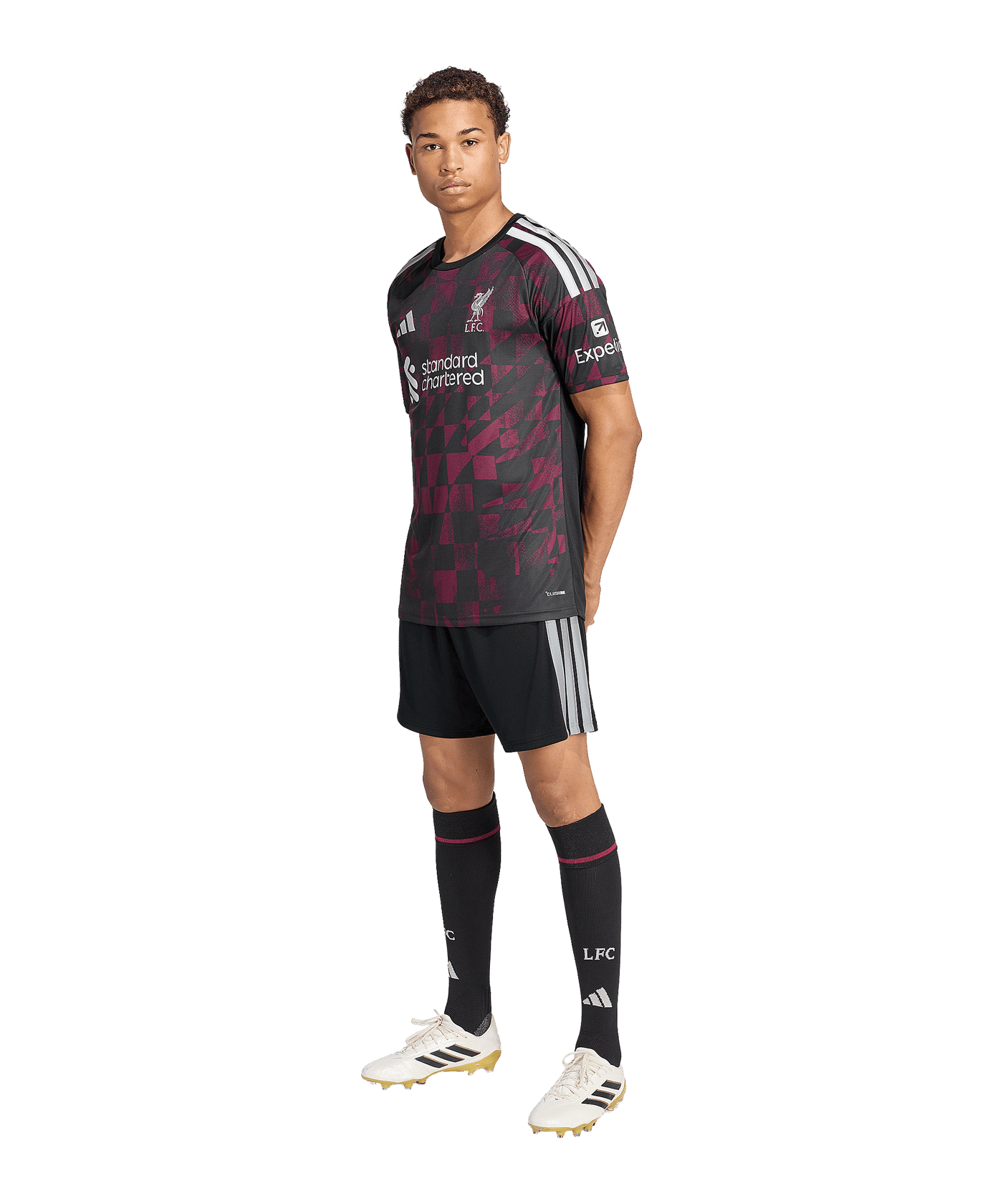 adidas FC Liverpool Short 3rd 2026/2027 Schwarz - schwarz