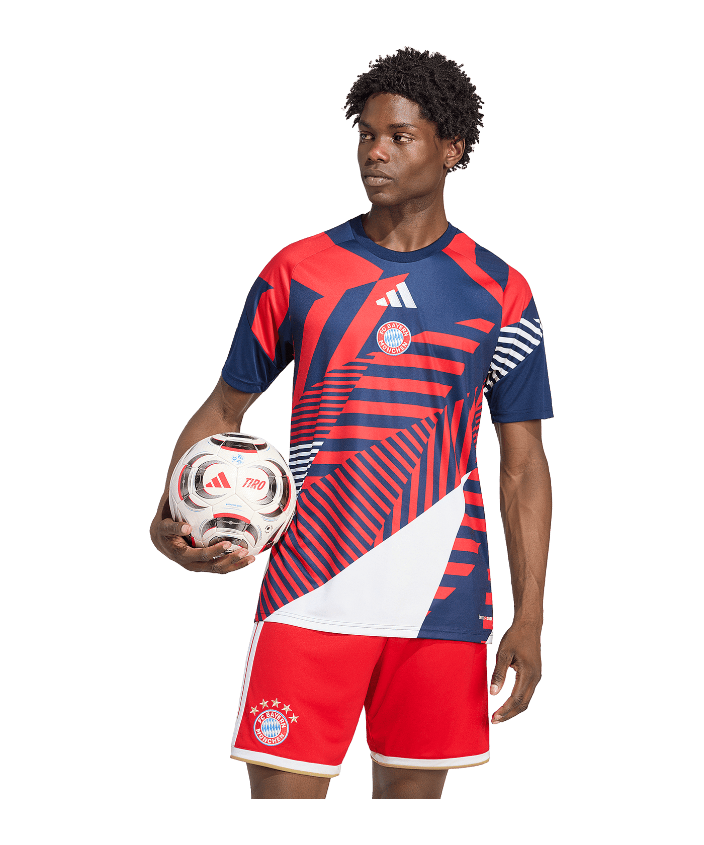 adidas FC Bayern München Pre Match Trikot 2026/2027 Blau - blau