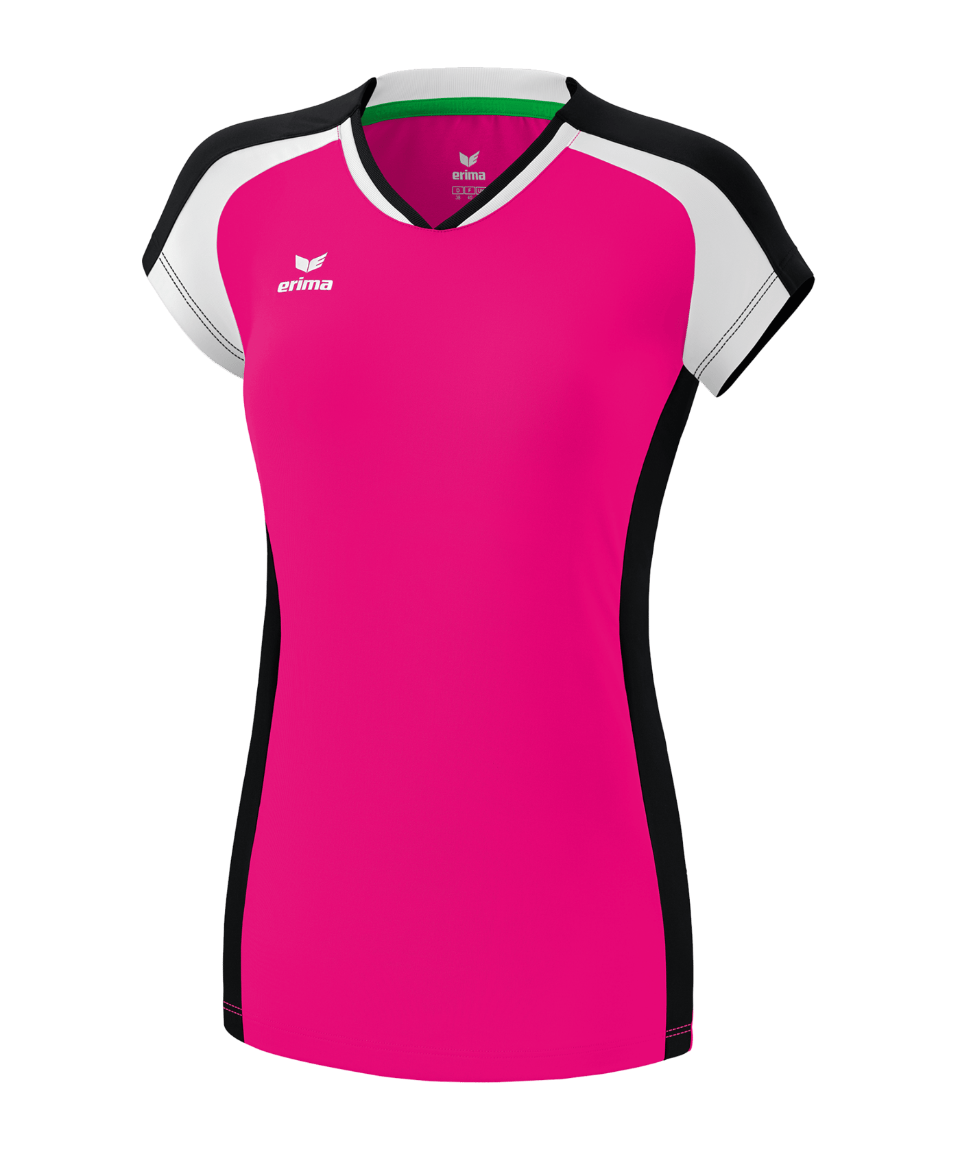 Erima Gandia Tanktop Damen Pink Glo Schwarz Weiss - rosa