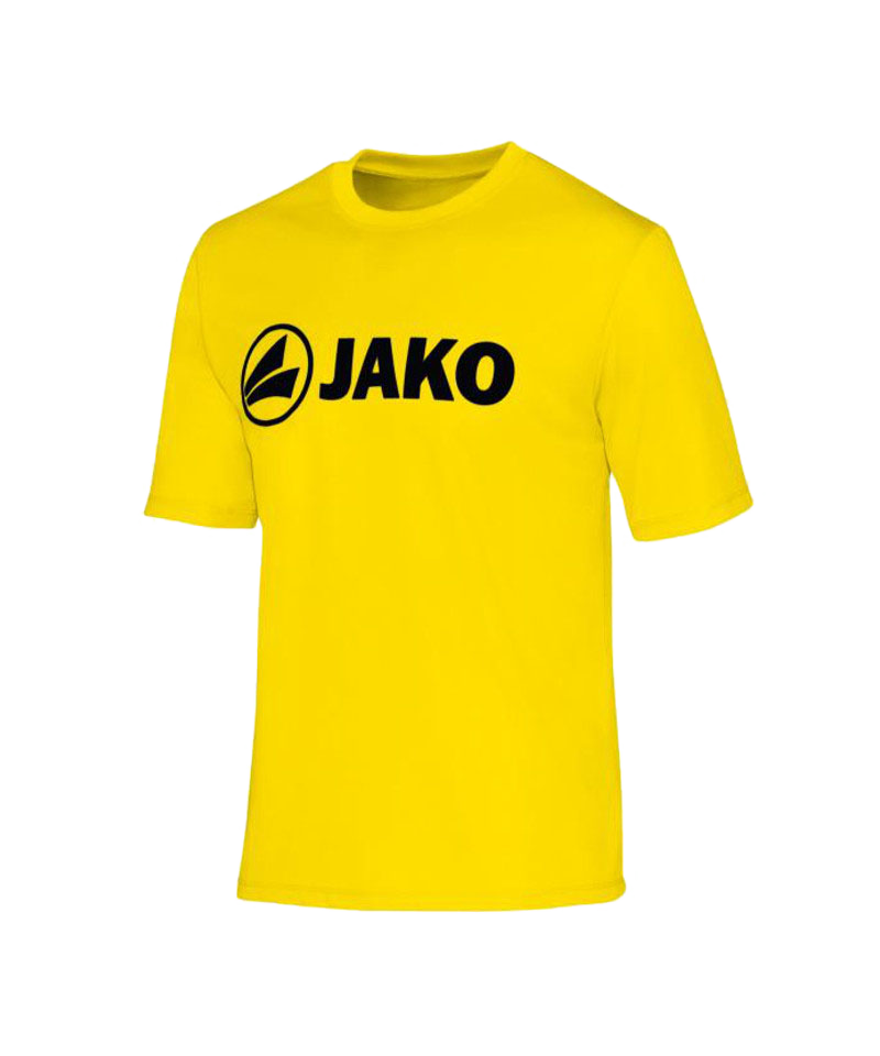 Jako Promo Funktionsshirt T-Shirt Gelb F03 - gelb