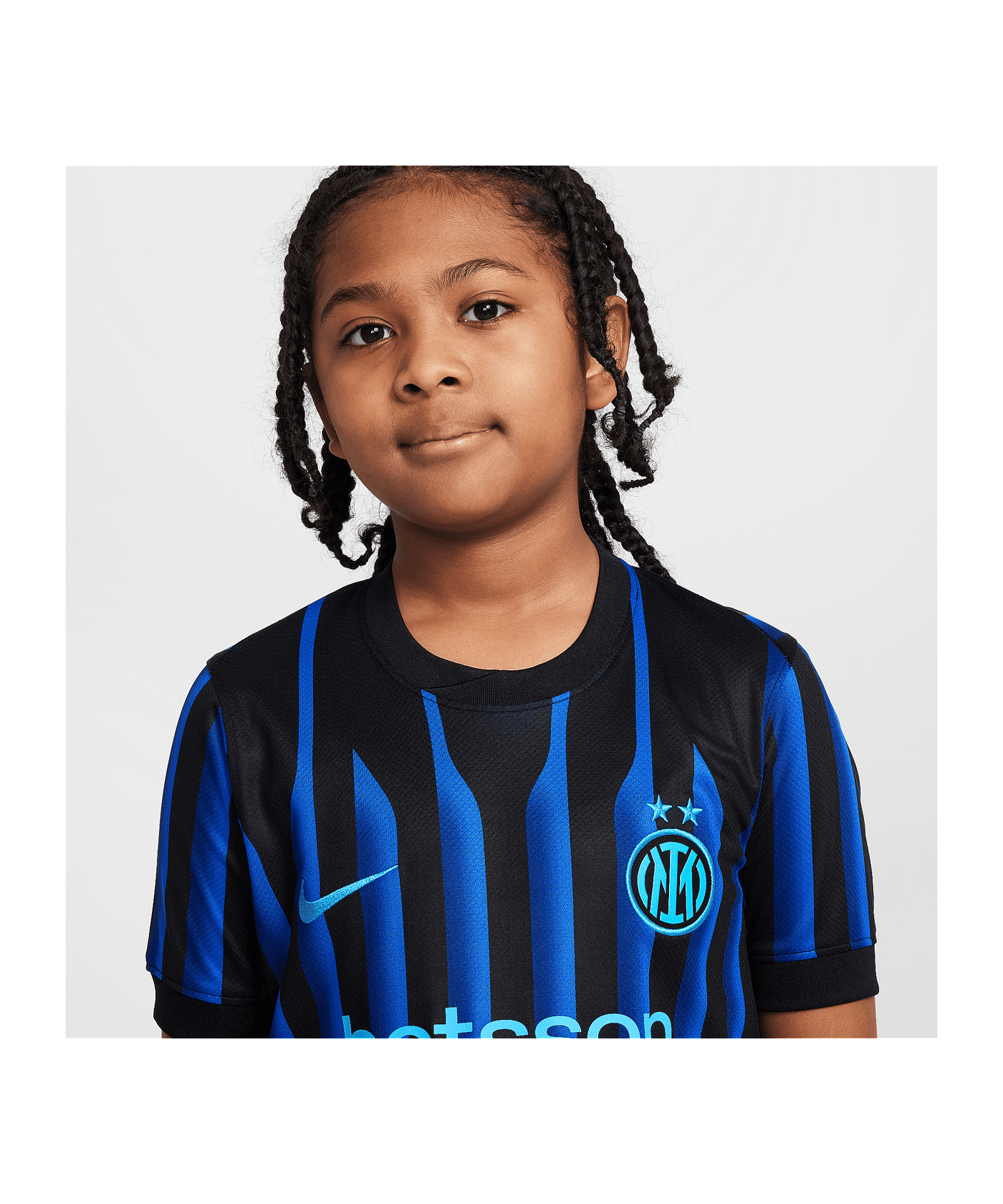 Nike Inter Mailand Trikot Home 2025/2026 Kids Blau F439 - blau