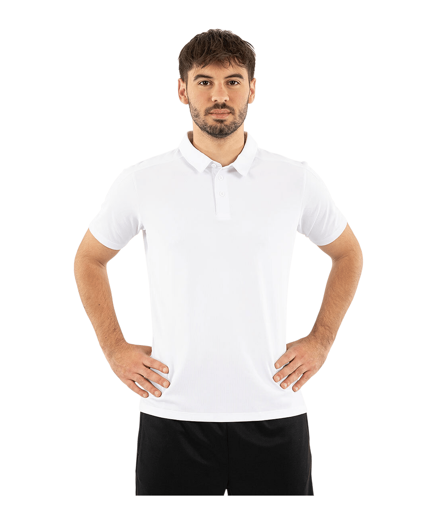 JAKO Uni Polo Weiß F0 - weiss