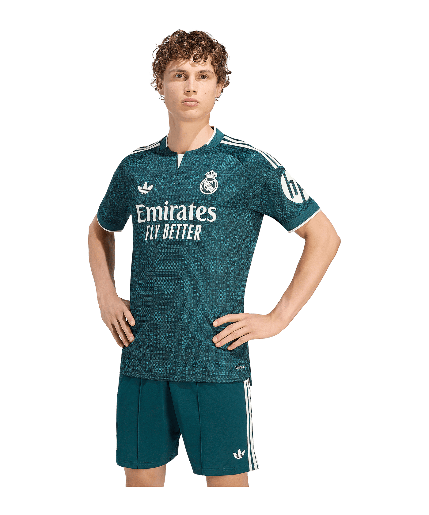 adidas Real Madrid Authentic Trikot Away 2026/2027 Grün - gruen