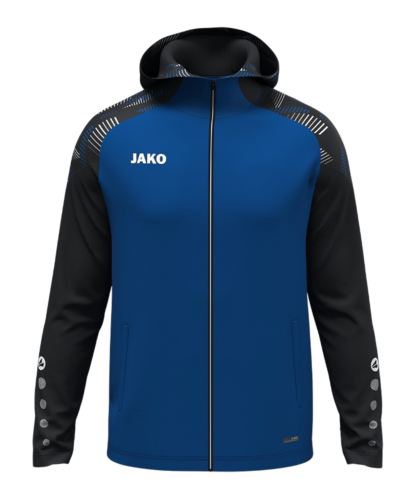 JAKO Sonic Kapuzenjacke Kids Blau F408 - blau