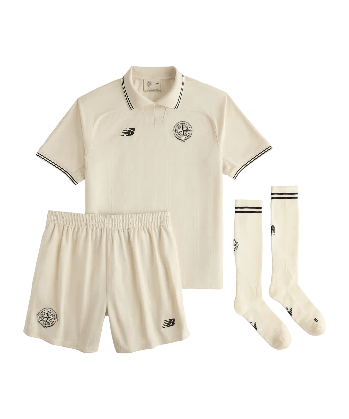 New Balance X Stone Island Trikot Set Beige - beige
