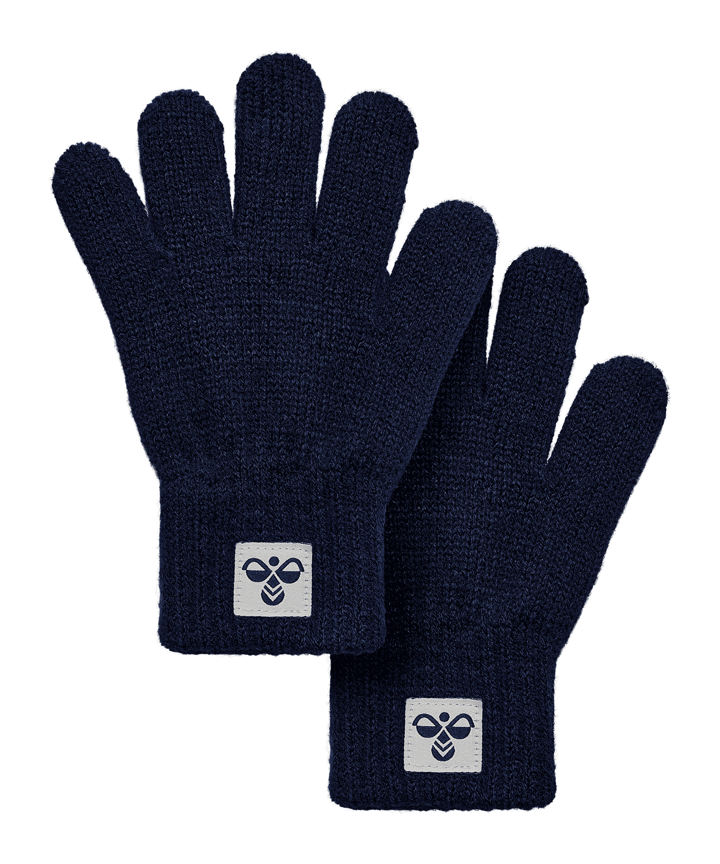 Hummel Knit 2-Pack Handschuhe Kids Blau F7459 - blau