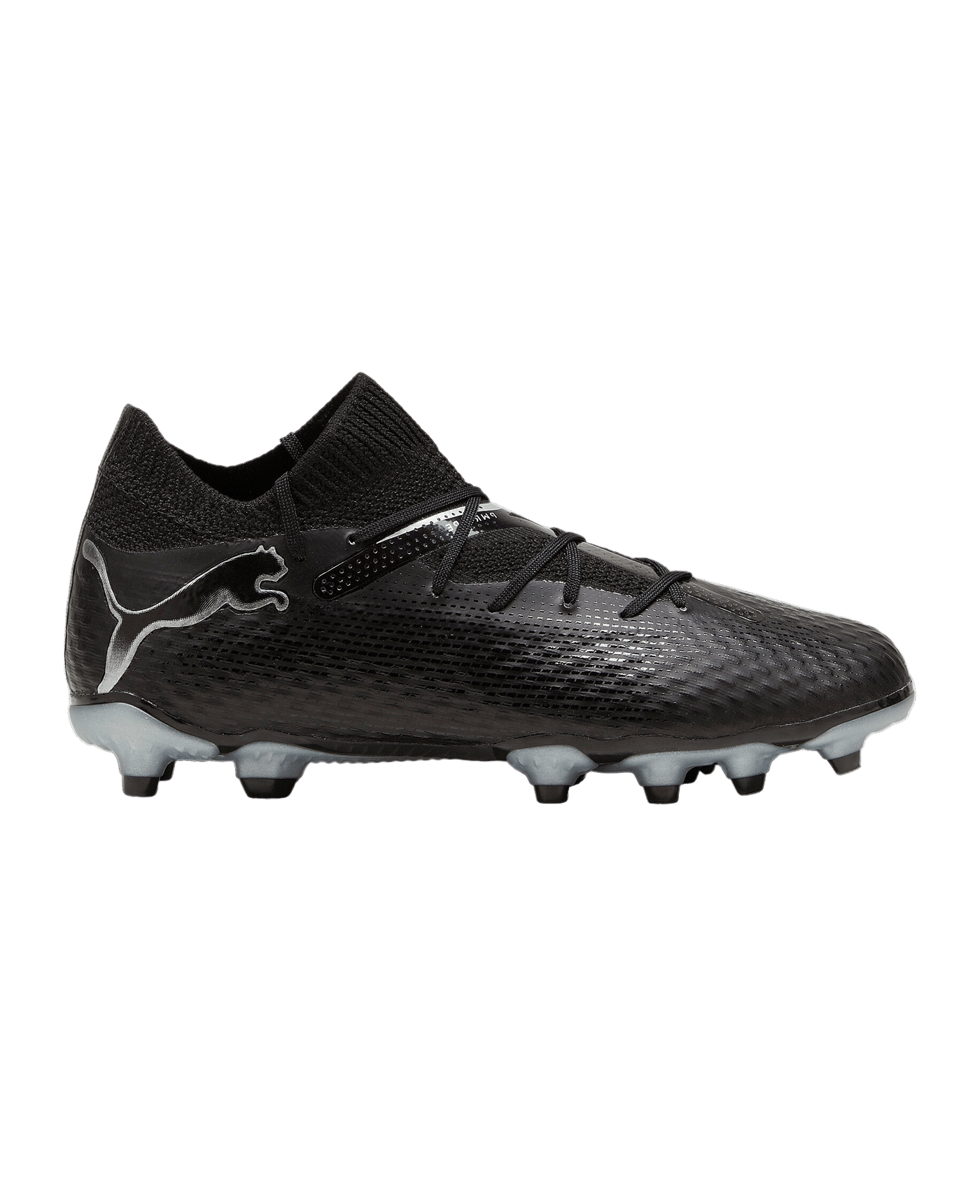 PUMA FUTURE 7 Pro FG/AG Eclipse Jr Kids Schwarz Silber F02 - schwarz