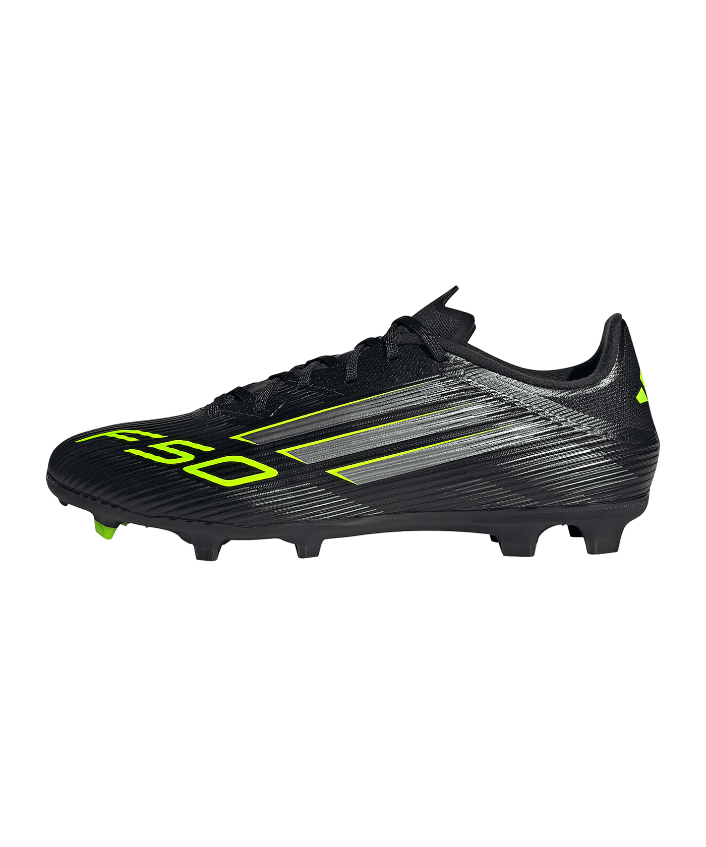adidas F50 League FG/MG Electric Stealth Schwarz - schwarz