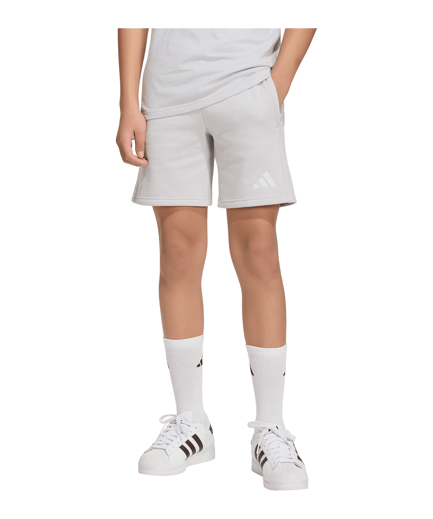 adidas Entrada 26 Short Kids Grau - grau