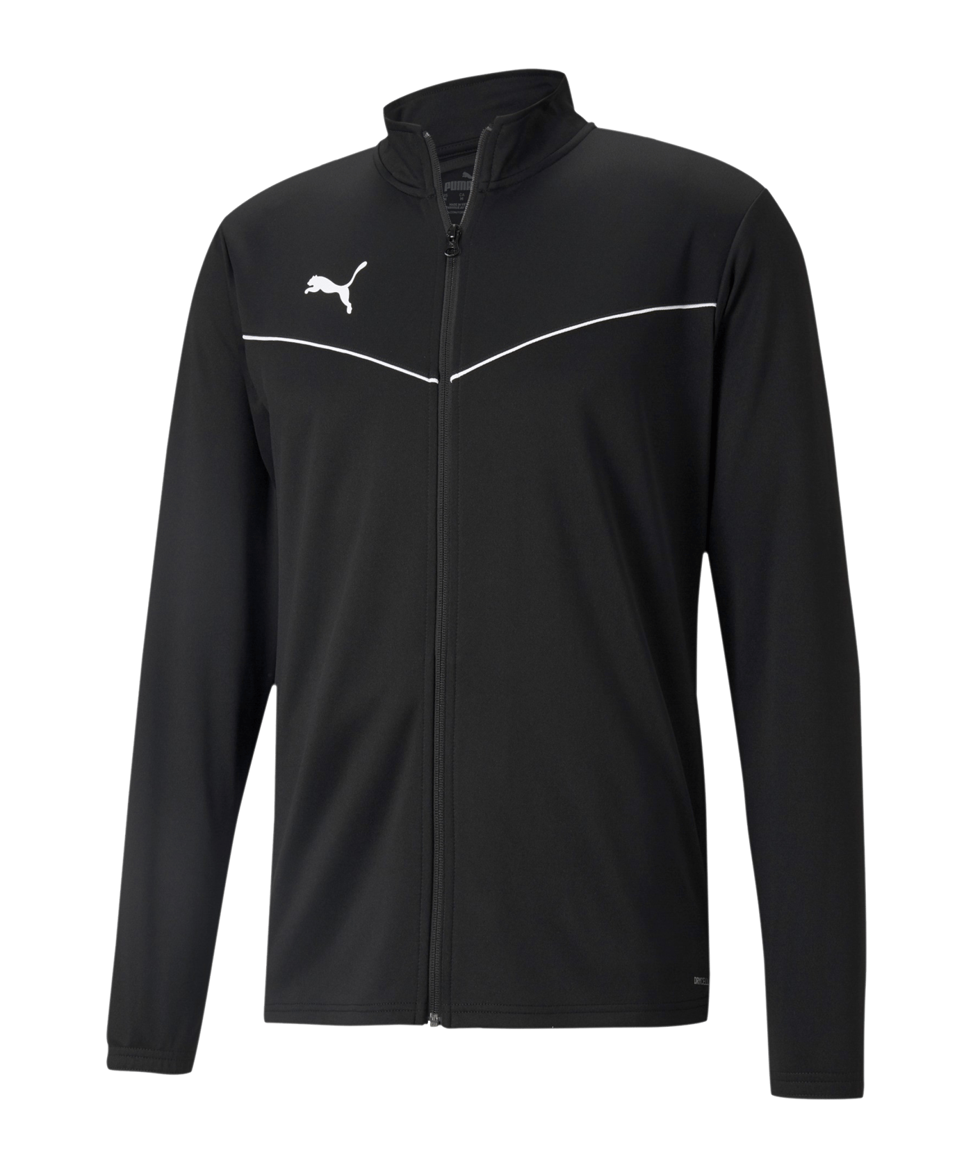 PUMA teamRISE Poly Trainingsjacke Schwarz F03 - schwarz