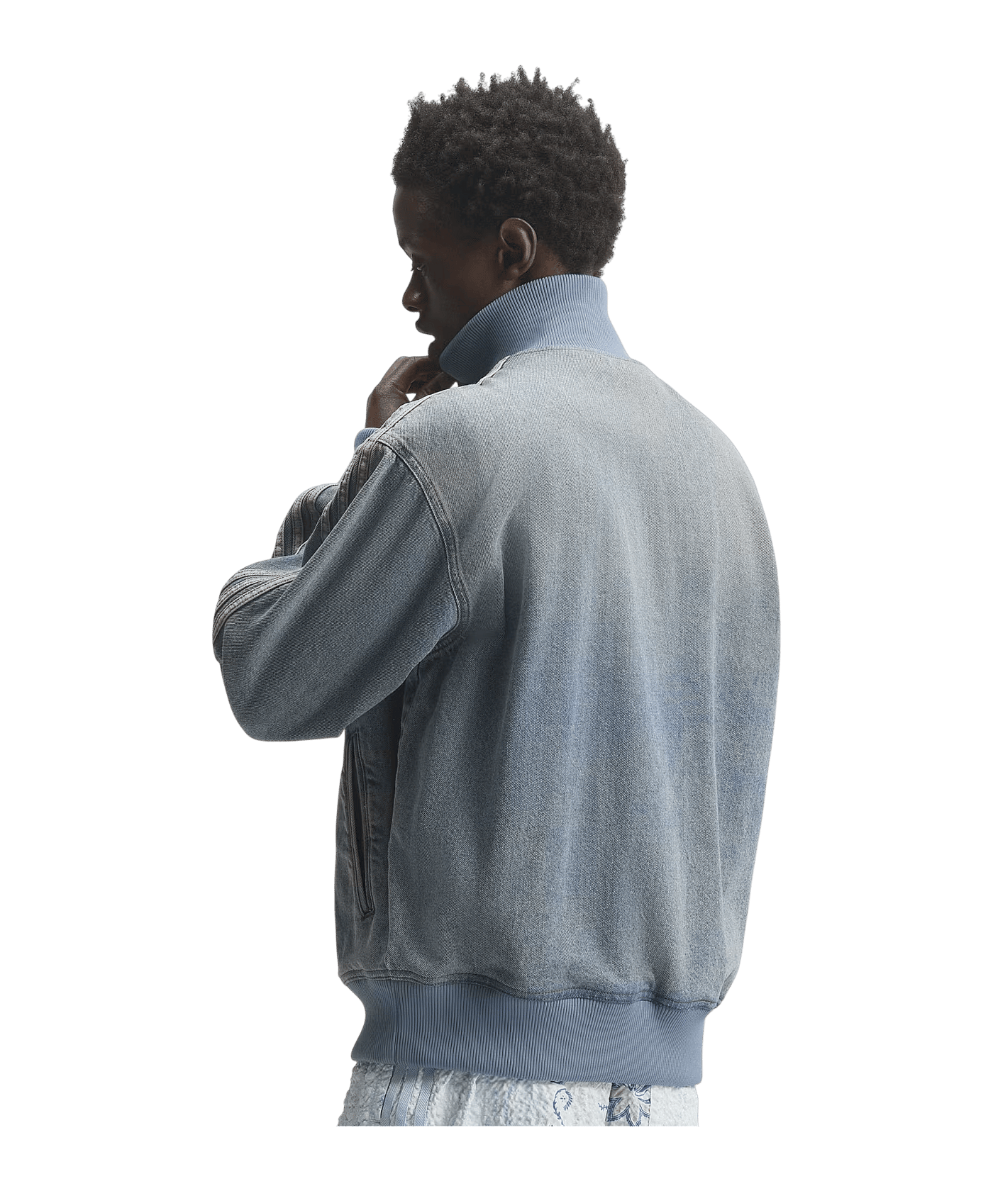 adidas Originals Firebird Adicolor Denim Track Jacke Blau - blau