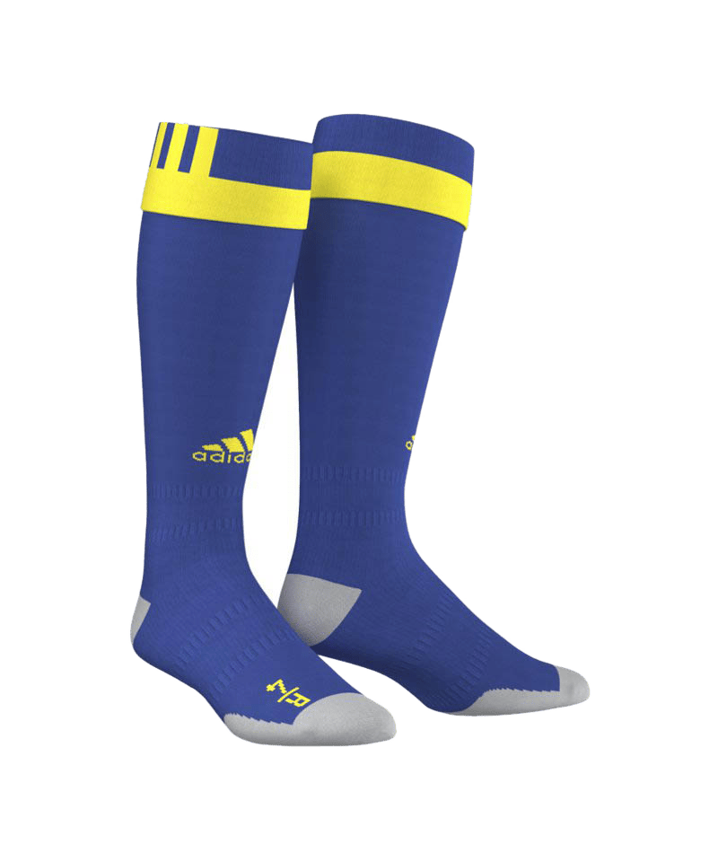 adidas Bosnien Stutzen Home EM 2016 Blau Gelb - blau
