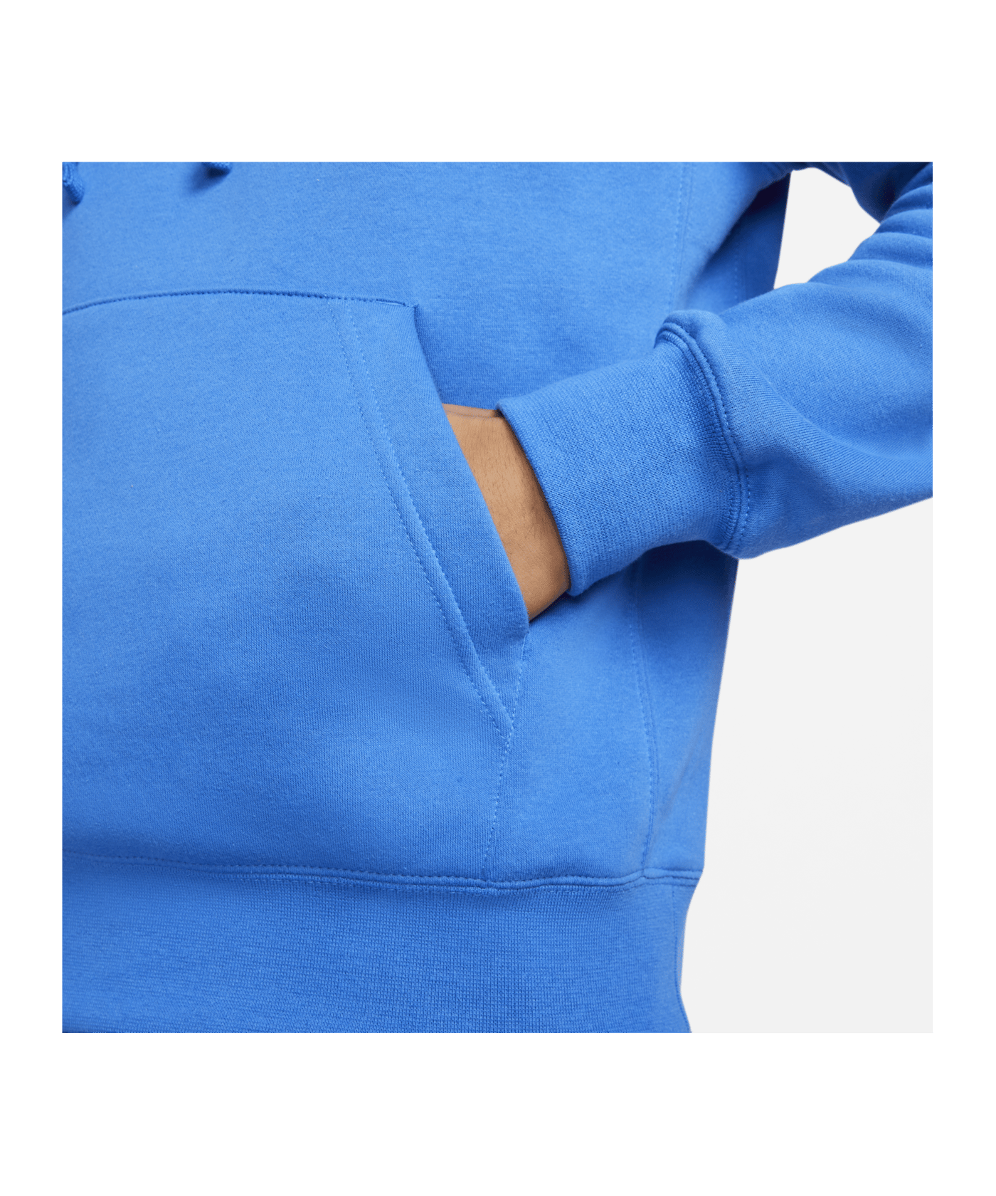 Nike Club Fleece Hoody Blau Weiss F403 - blau