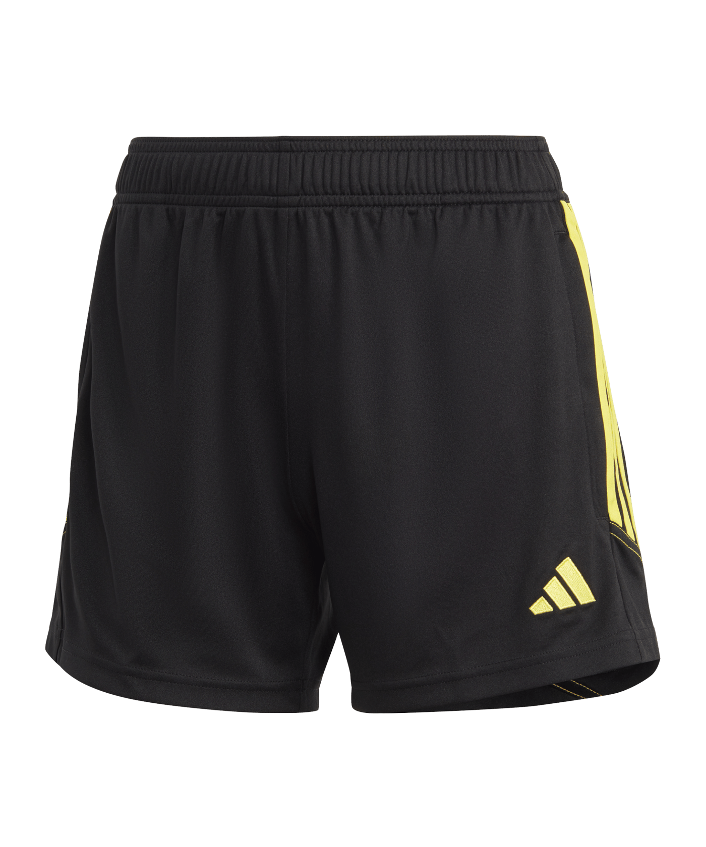 adidas Tiro 23 Club Short Damen Schwarz Gelb - schwarz