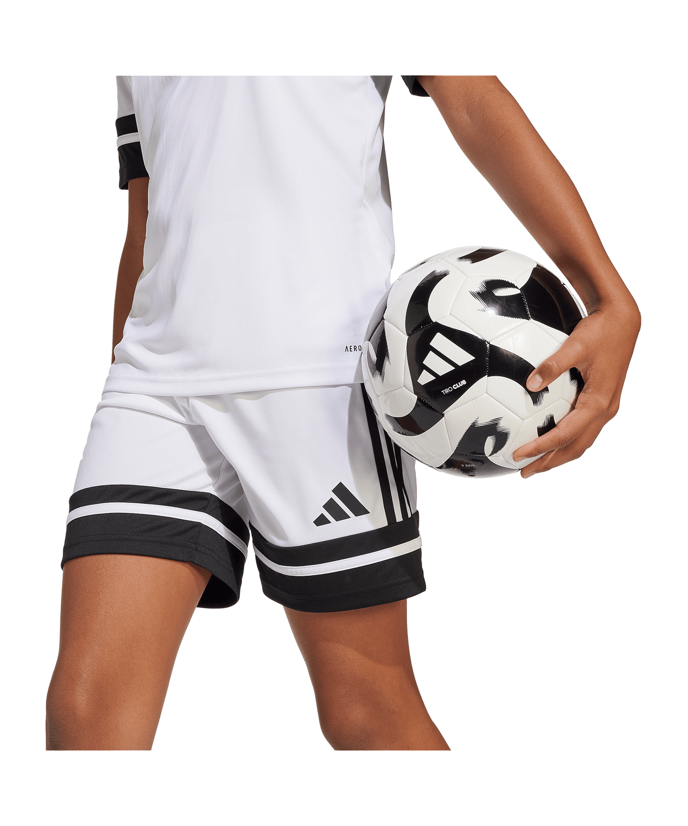 adidas Squadra 25 Short Kids Weiß - weiss
