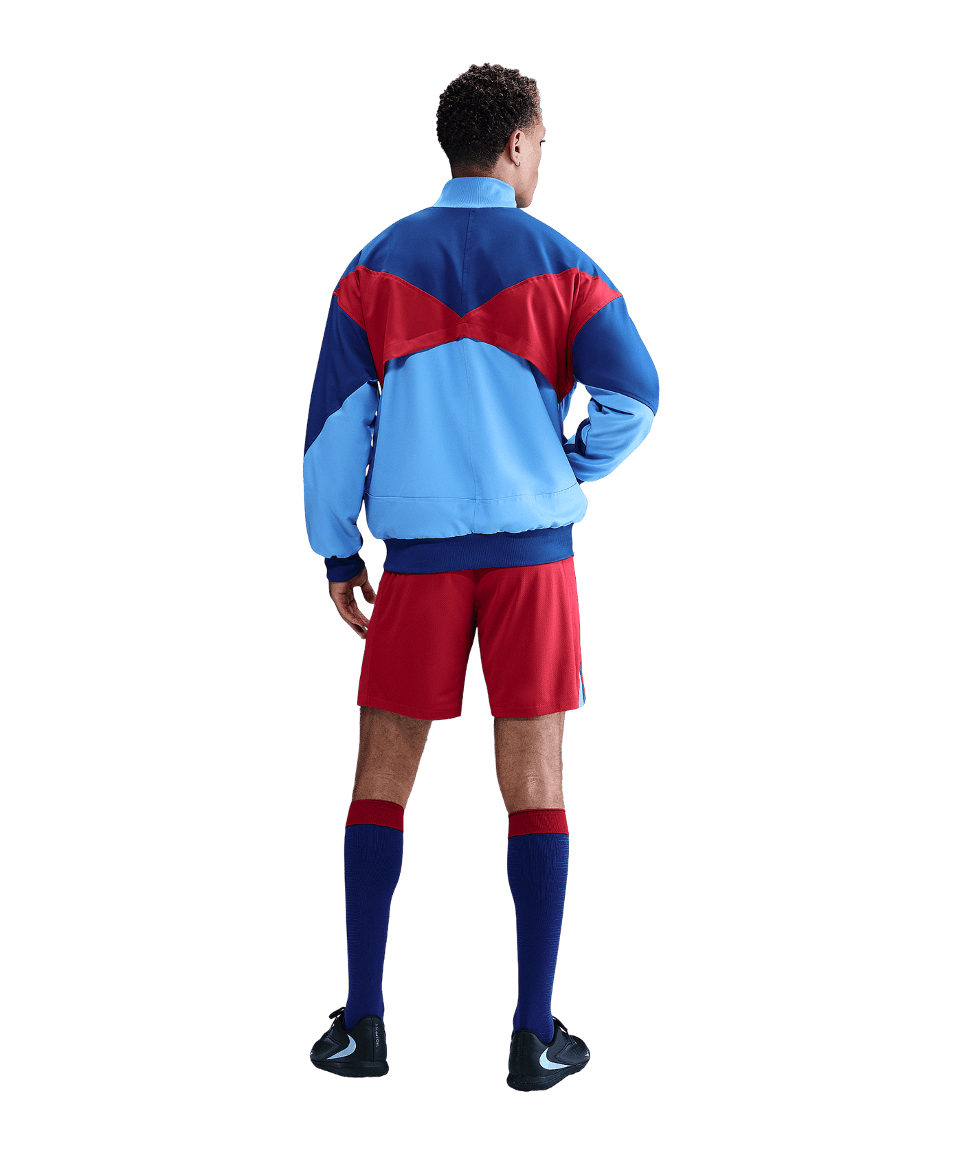 Nike FC Barcelona Strike Anthem Jacke Blau F412 - blau