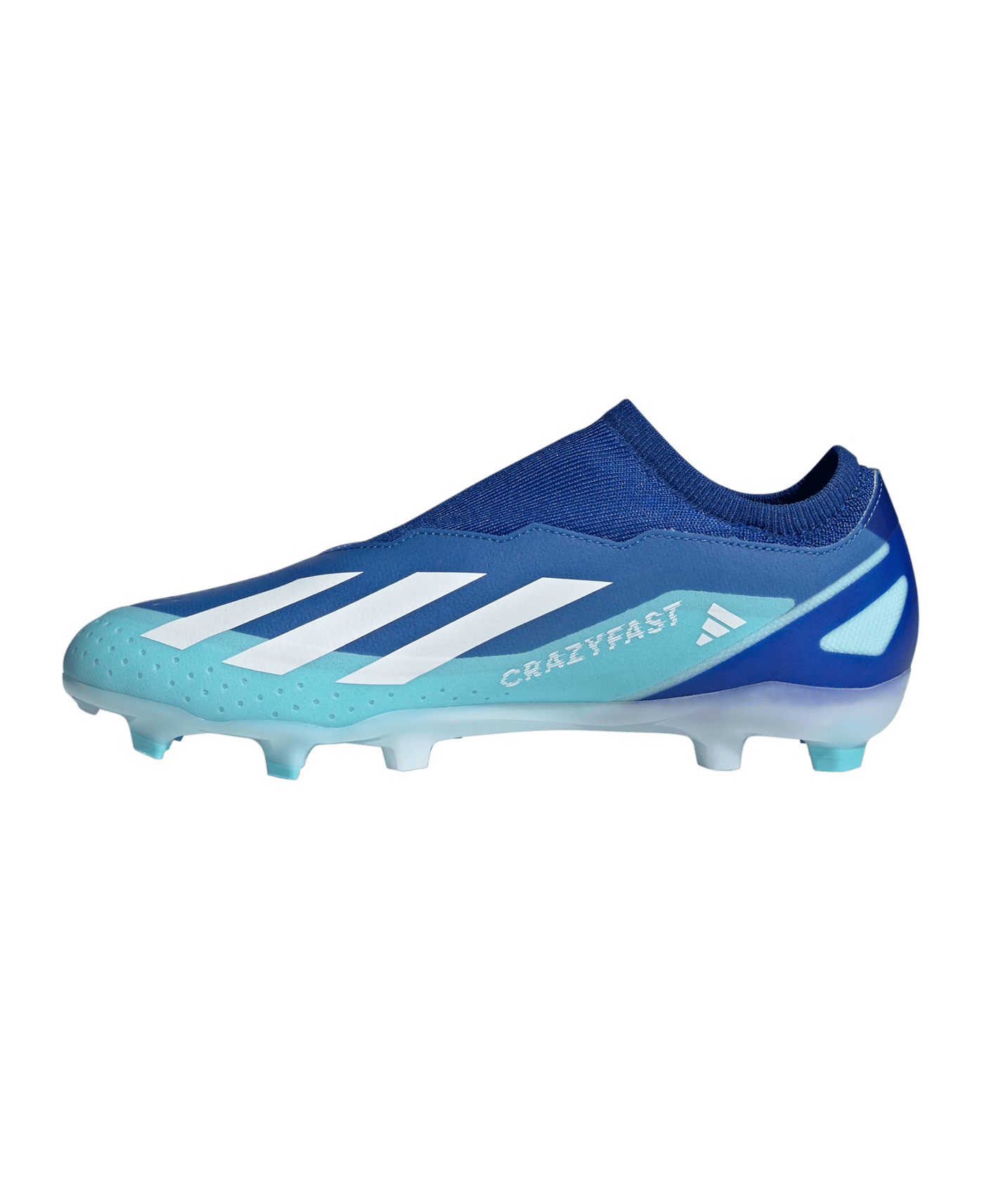 adidas X Crazyfast.3 LL FG Marinerush Blau Weiss - blau