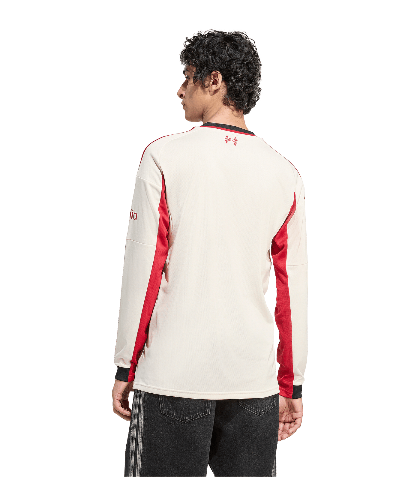 adidas FC Liverpool Trikot langarm Away 2025/2026 Weiß - weiss