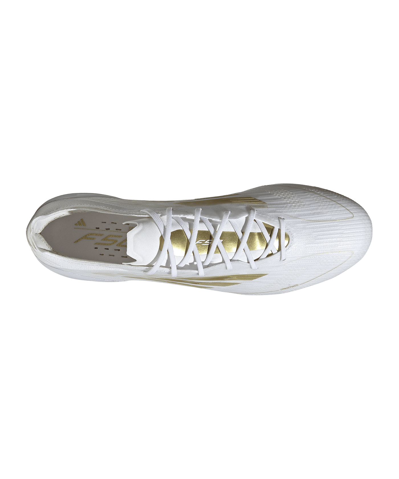 adidas F50 Elite FG Day Spark Weiss Gold - weiss