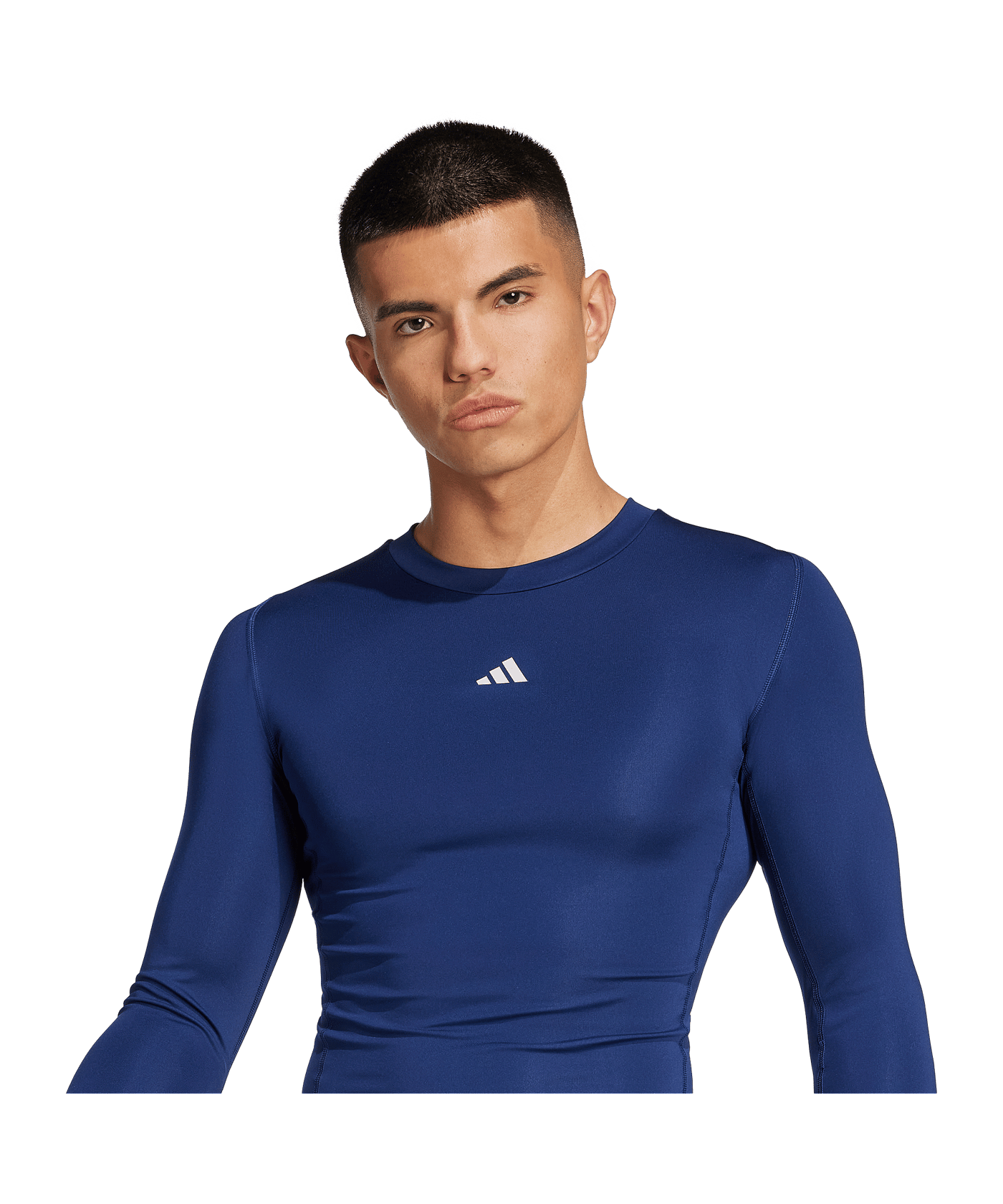 adidas Techfit Underwear Mock Blau - blau