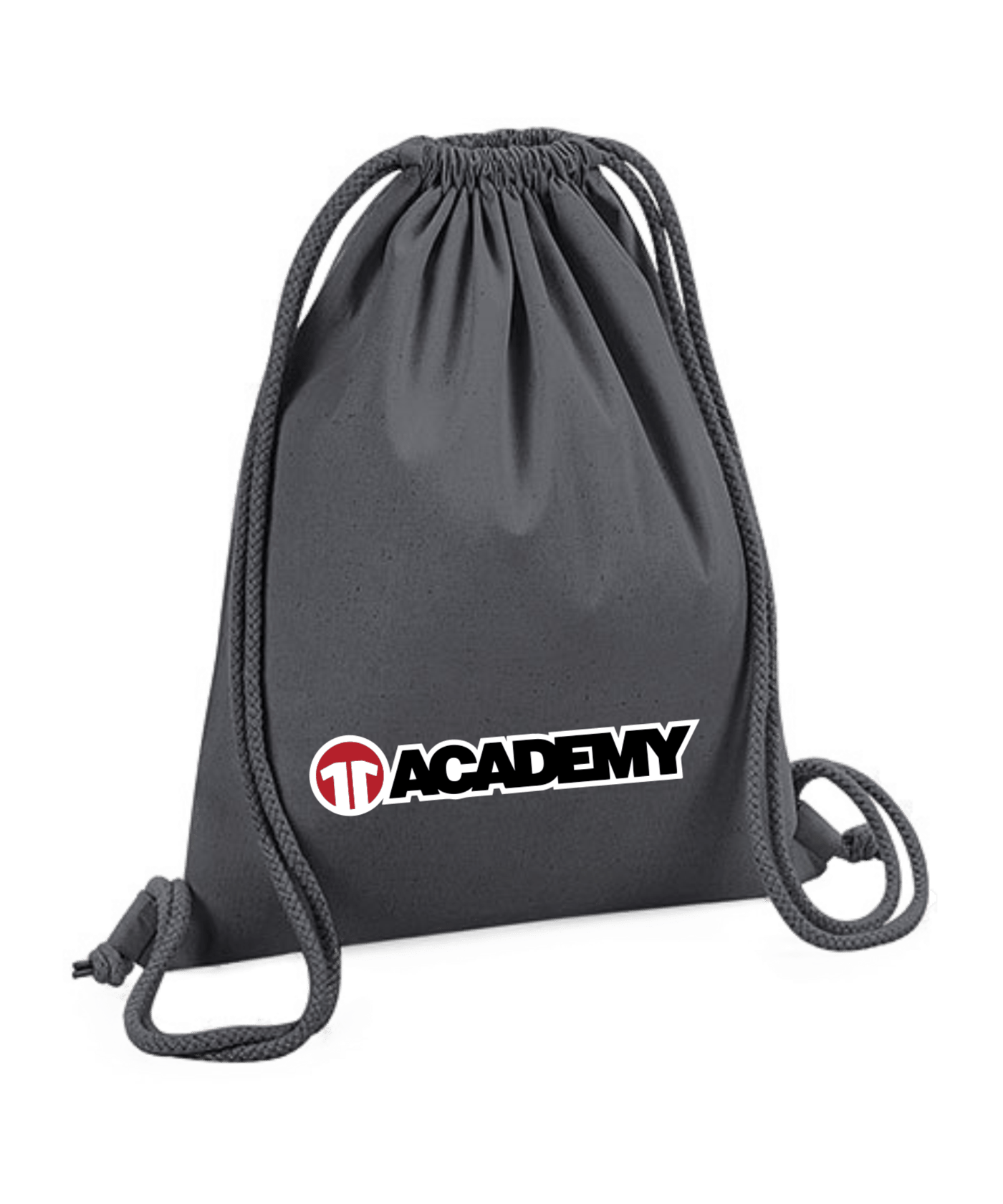 11ts Academy Gymbag Lettering Dunkelgrau - grau