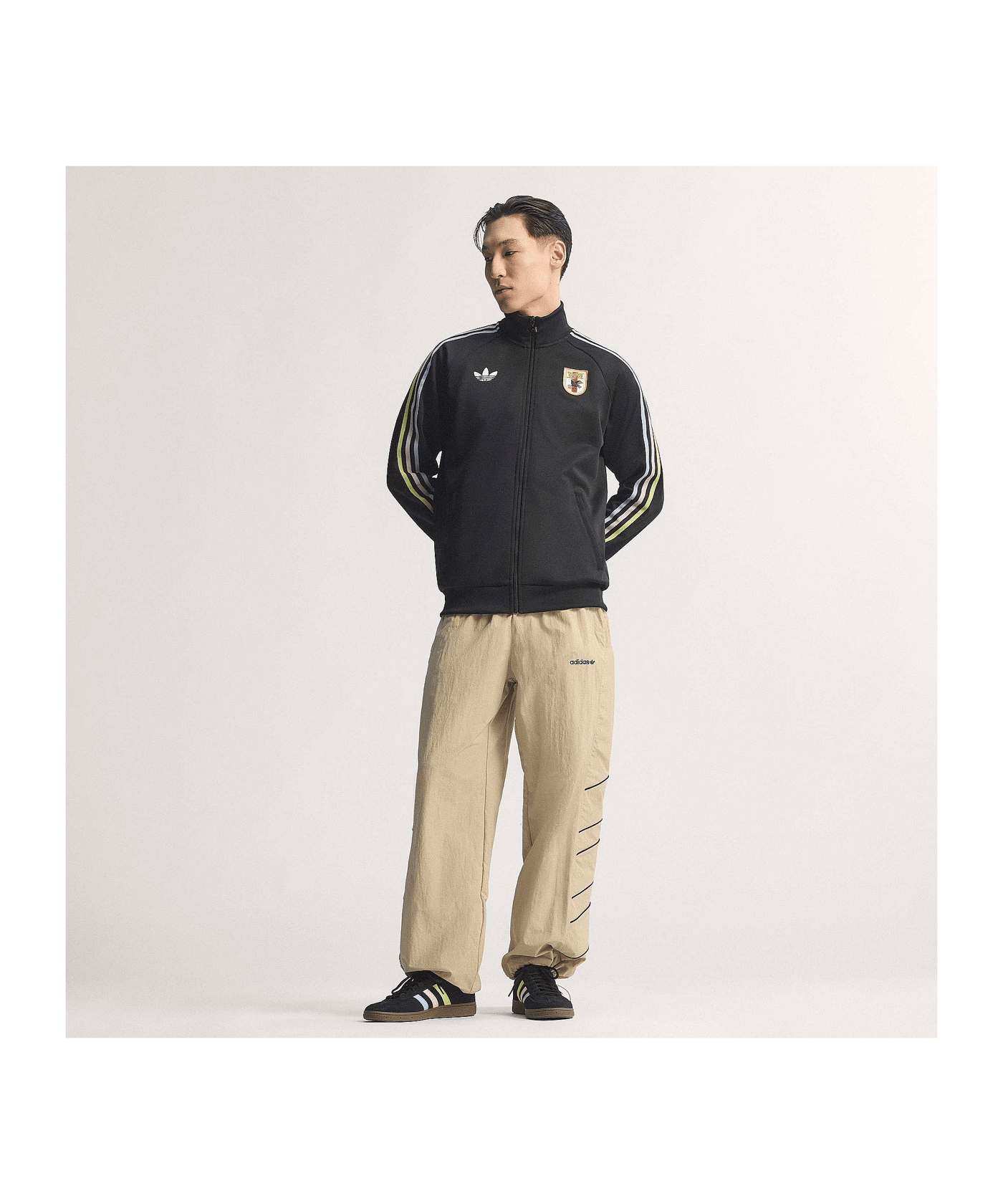 adidas JFA Japan Originals Jacke Schwarz - schwarz