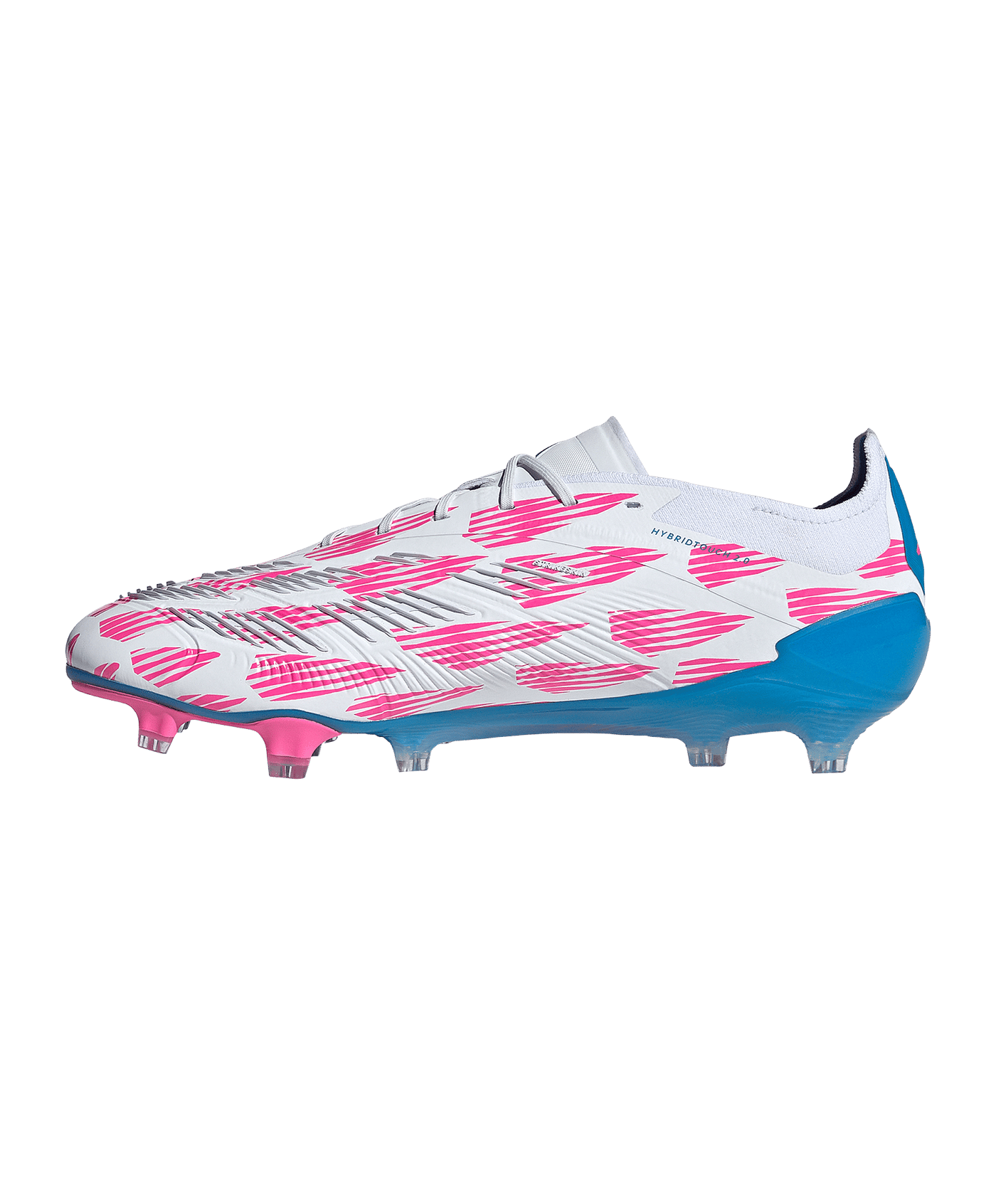 adidas Predator Elite FG Reemergence Weiss Blau - weiss