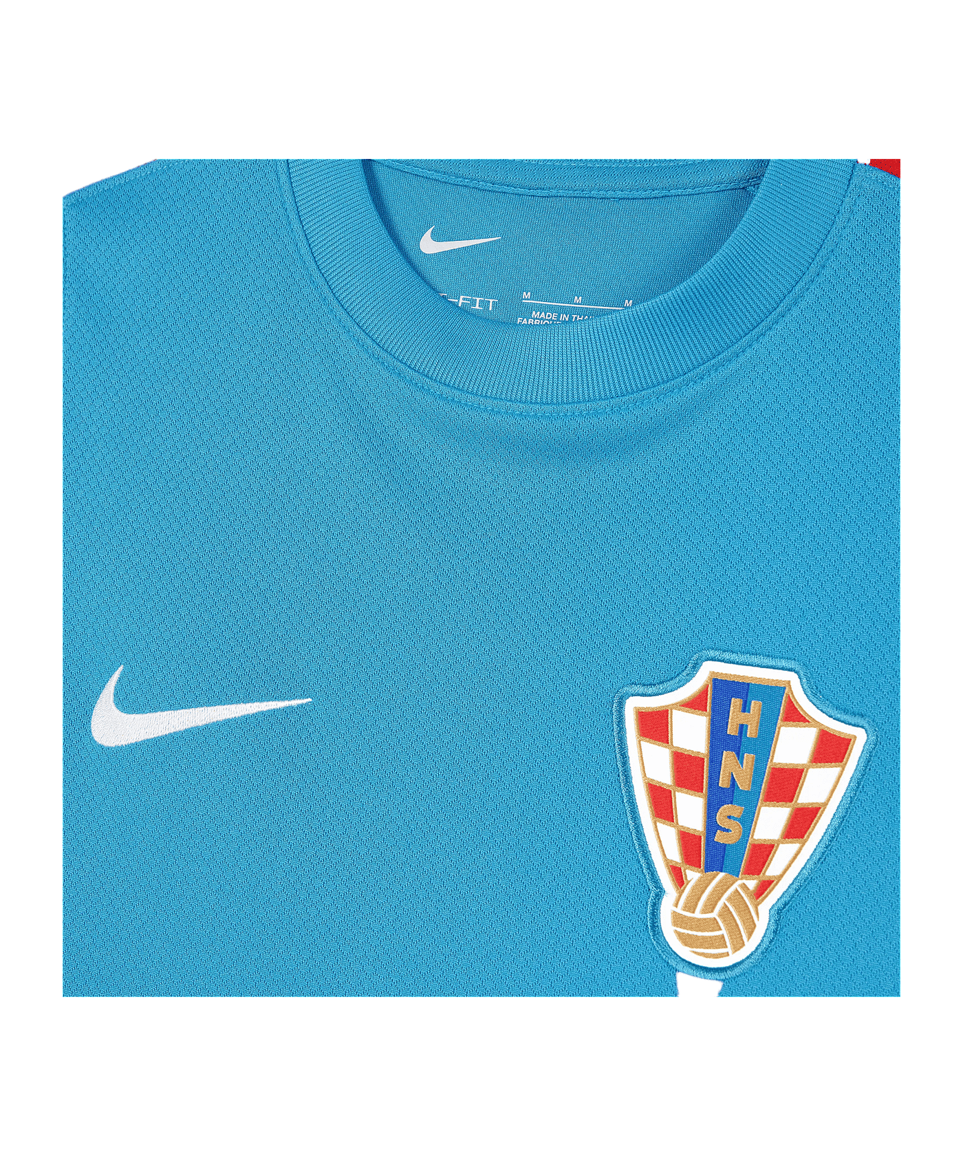 Nike HNS Kroatien Trainingsshirt Kids Blau F430 - blau
