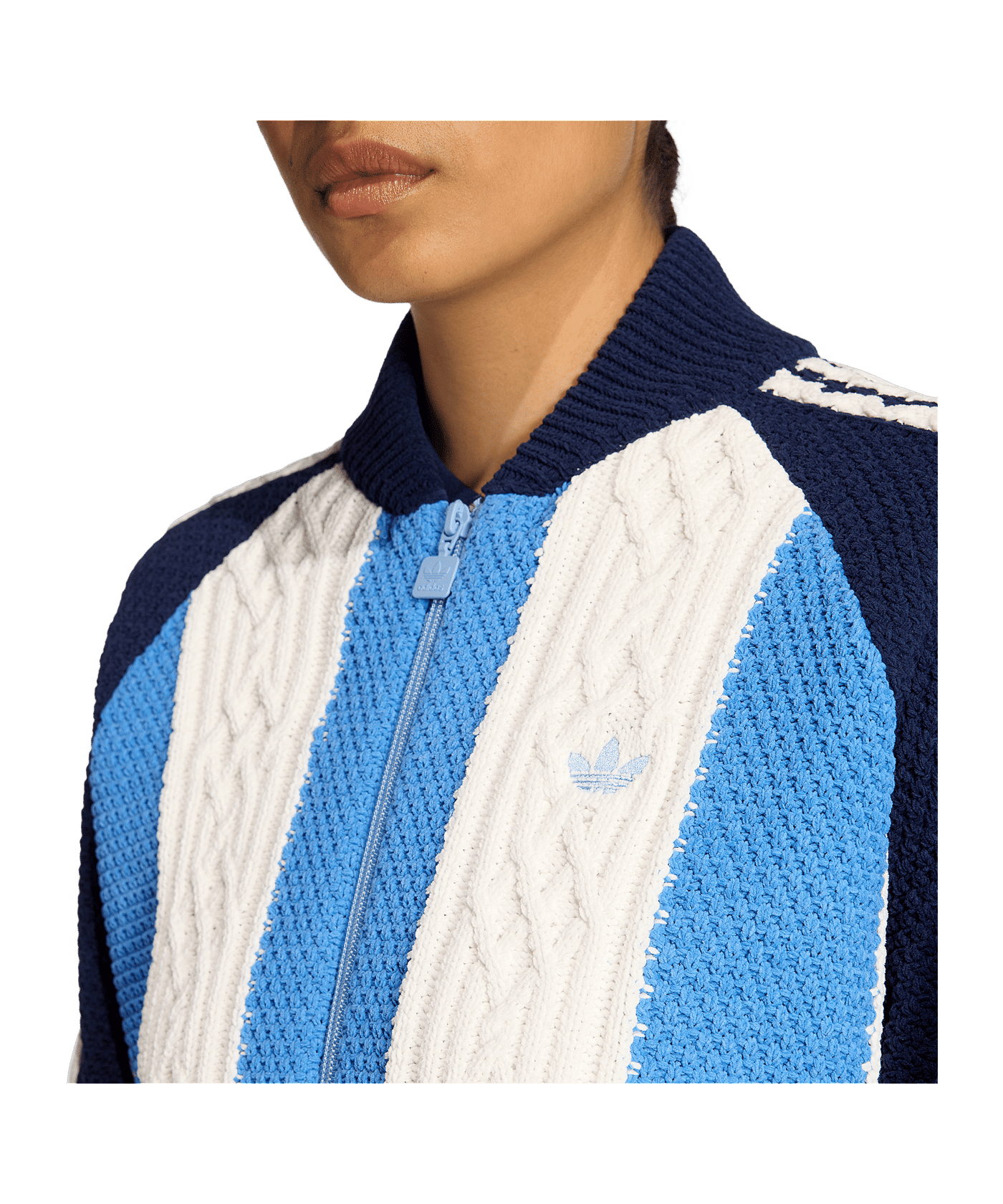 adidas Originals Archive Cutline Track Jacke Damen Blau - blau