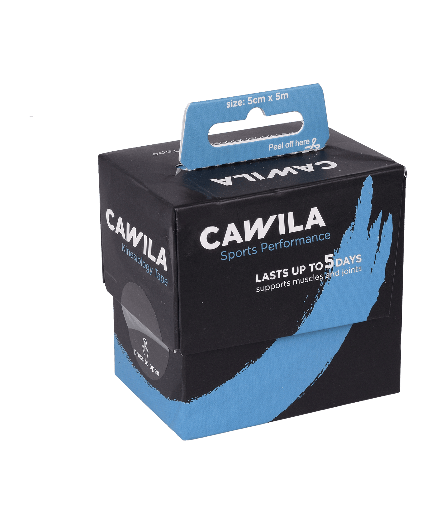 Cawila SPORTSCARE Kinesiology Tape | 5,0cm x 5m - blau
