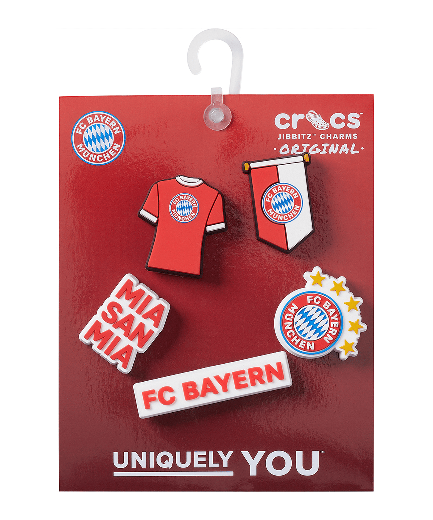 Crocs FC Bayern München Bayern Fc 5Pck Pin - mehrfarbig