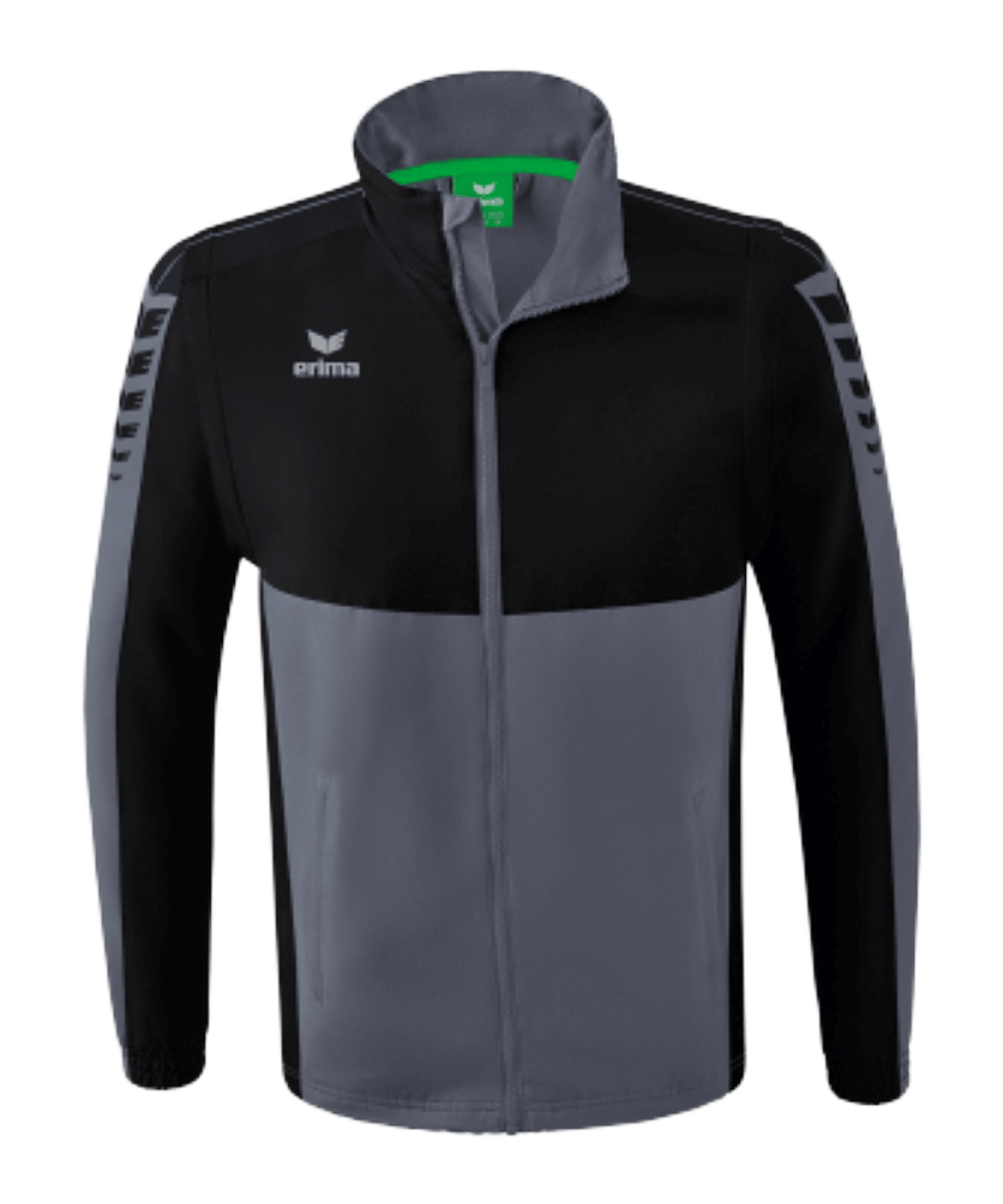 Erima SIX WINGS Jacke abnehmbare Ärme Grau - grau