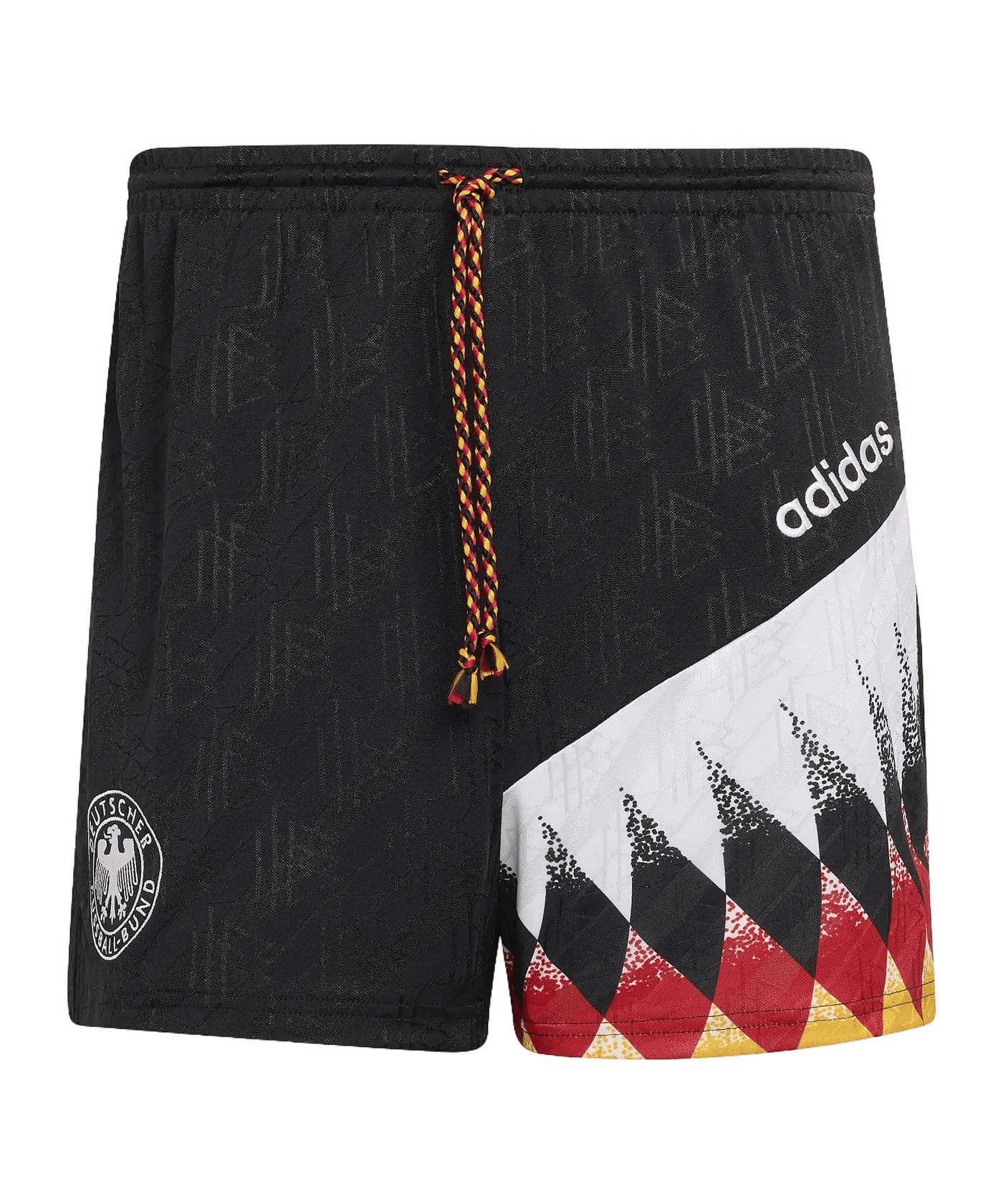 adidas DFB Deutschland 1994 Short Home Schwarz Schwarz - schwarz