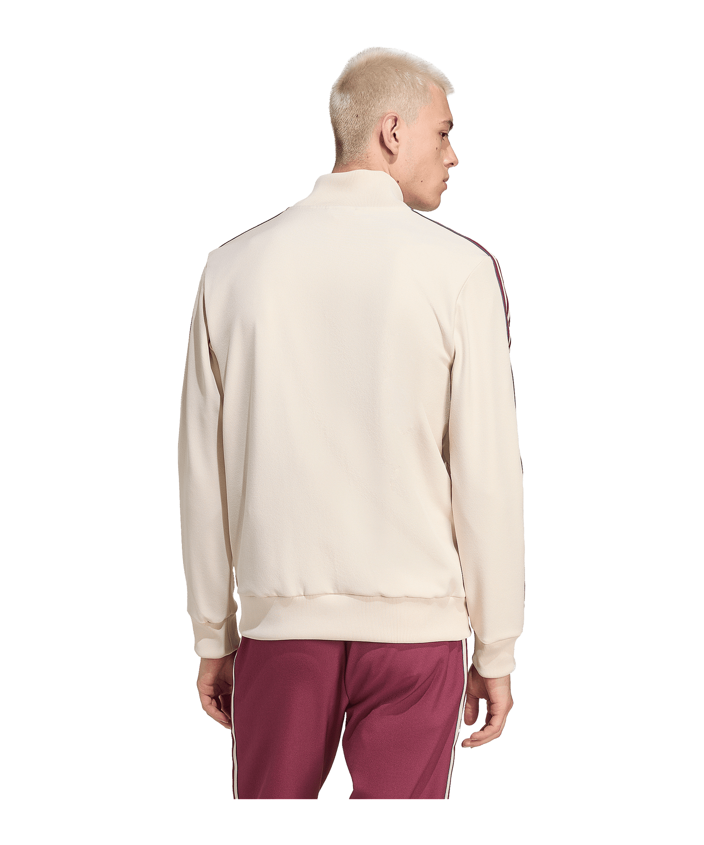 adidas Ajax Amsterdam Icon Track Sweatshirt Beige - beige