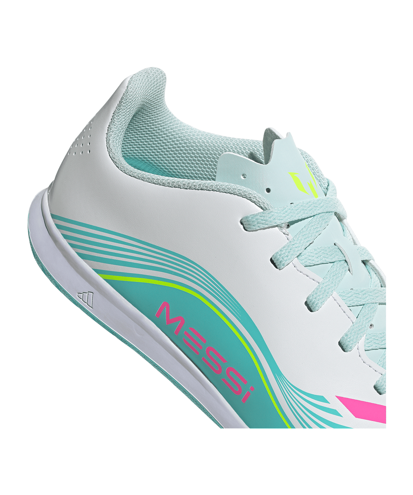 adidas F50 Club IN Messi Aurora Radiante Kids Weiß - weiss