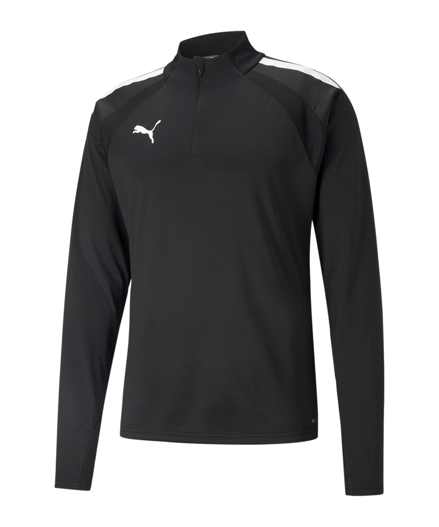 PUMA teamLIGA HalfZip Sweatshirt Schwarz F03 - schwarz