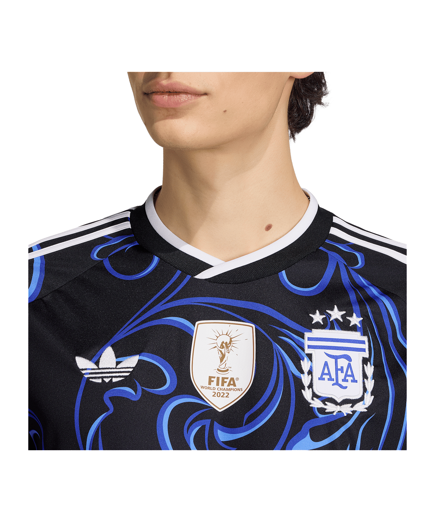 adidas AFA Argentinien Trikot Away WM 2026 Schwarz - schwarz