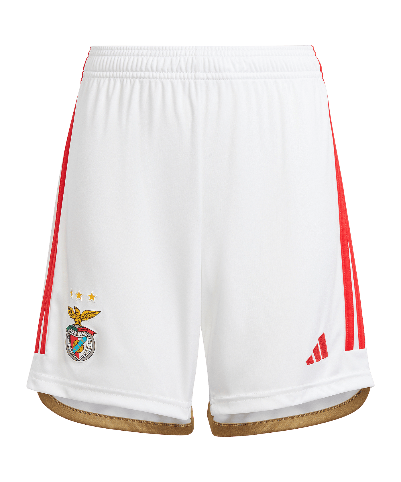 adidas Benfica Lissabon Short Kids Weiß Kids Weiss - weiss