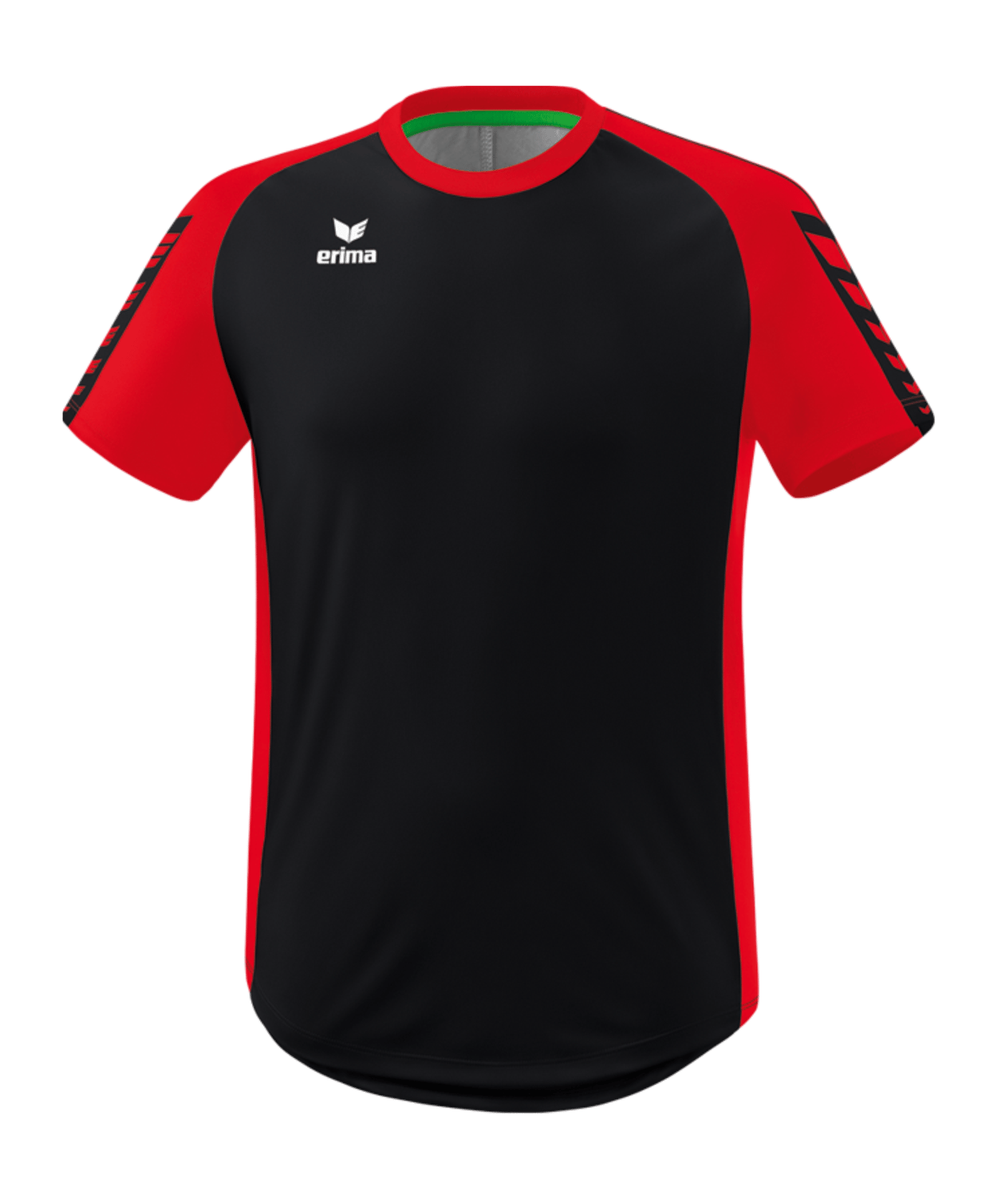 Erima Six Wings Trikot Kids Schwarz Rot - schwarz