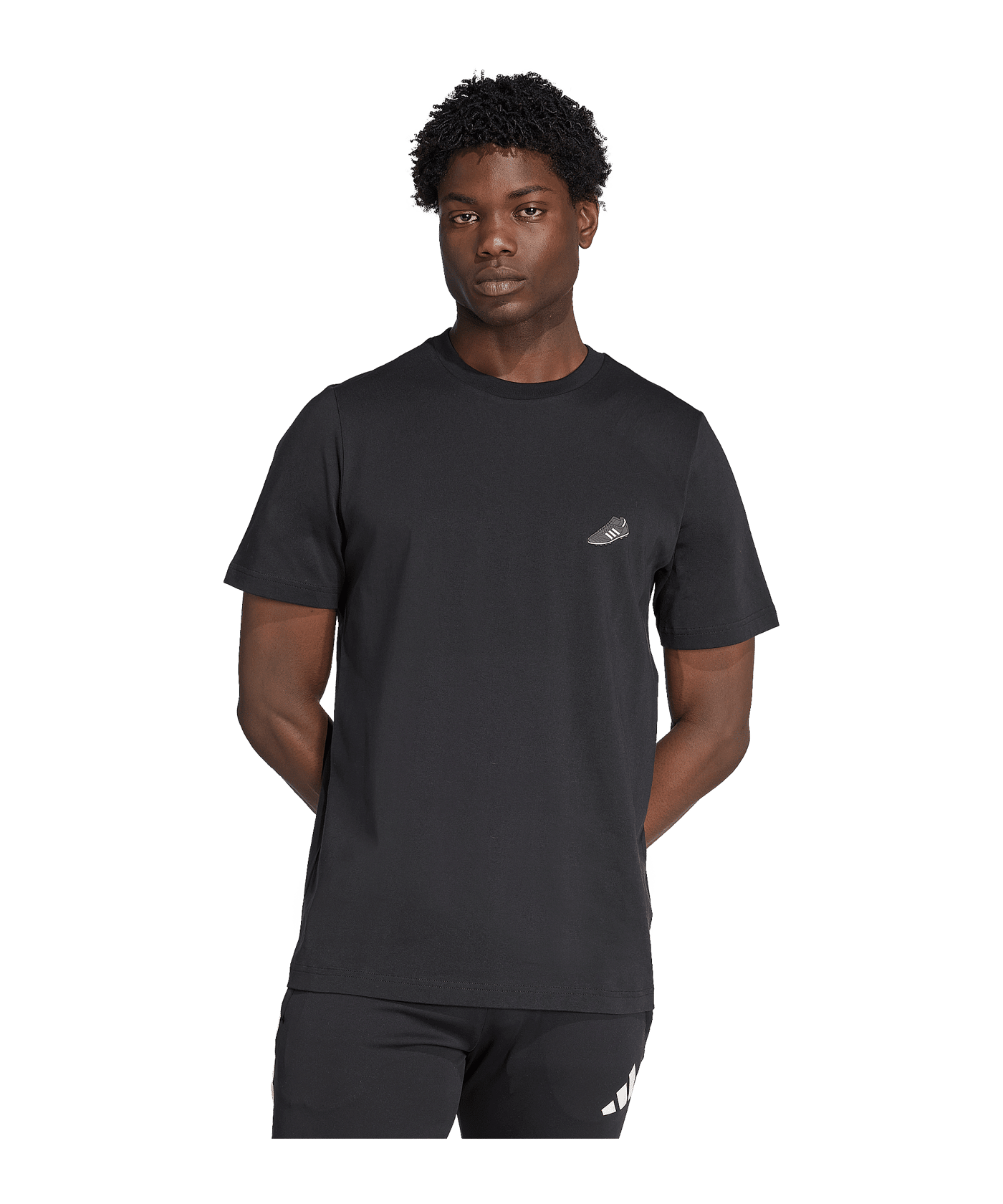 adidas Copa Graphic T-Shirt Schwarz - schwarz