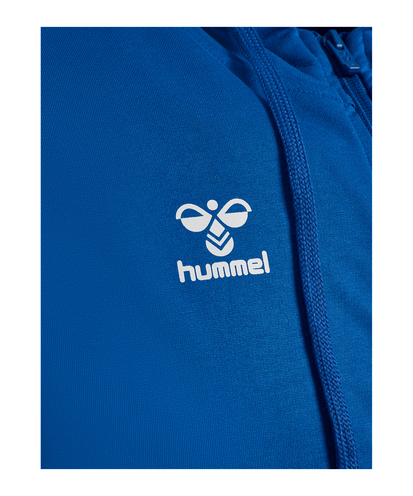 Hummel Go 2.0 Chevron Kapuzenjacke Blau F7045 - blau