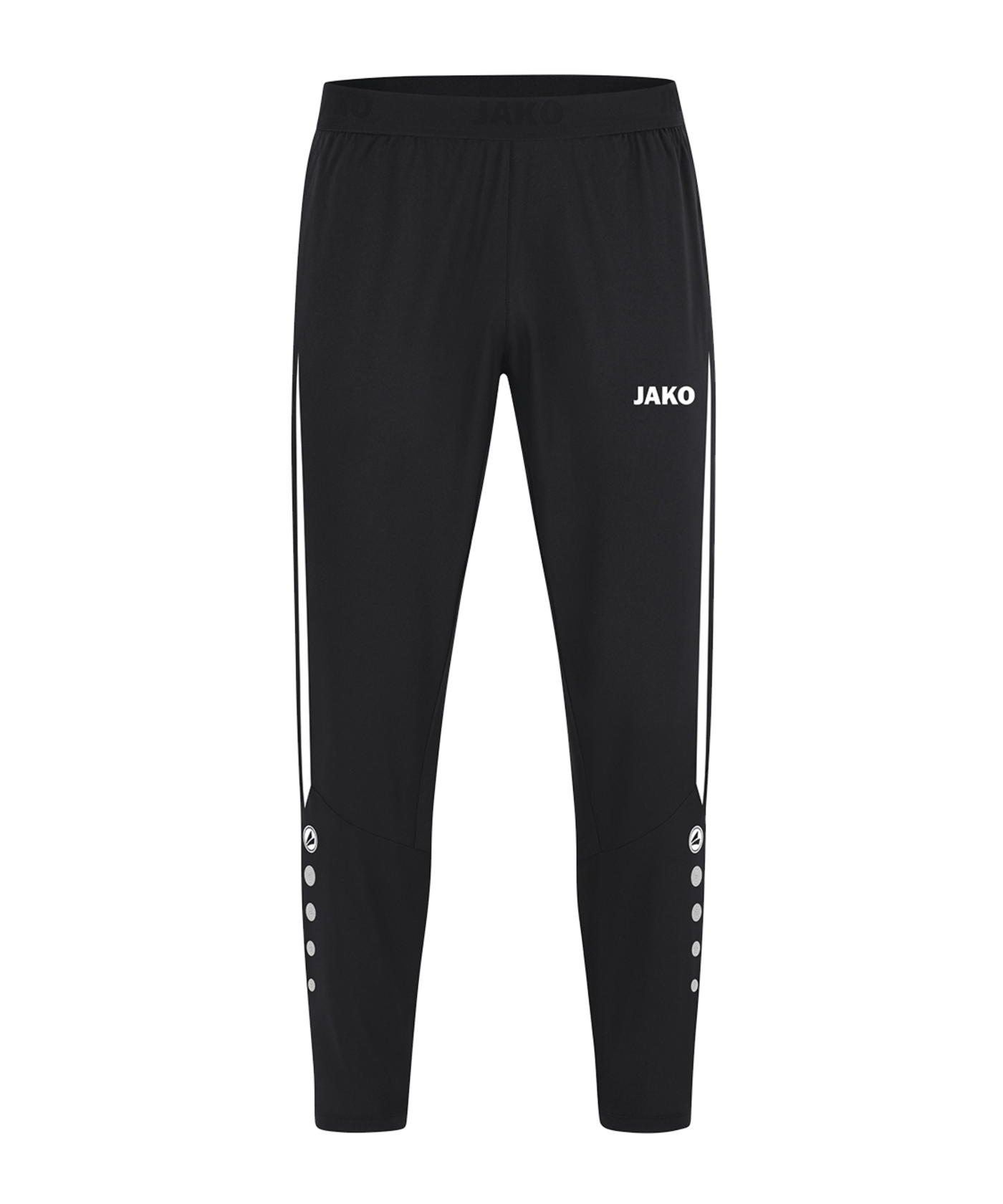 JAKO Power Freizeithose Schwarz Weiss F802 - schwarz