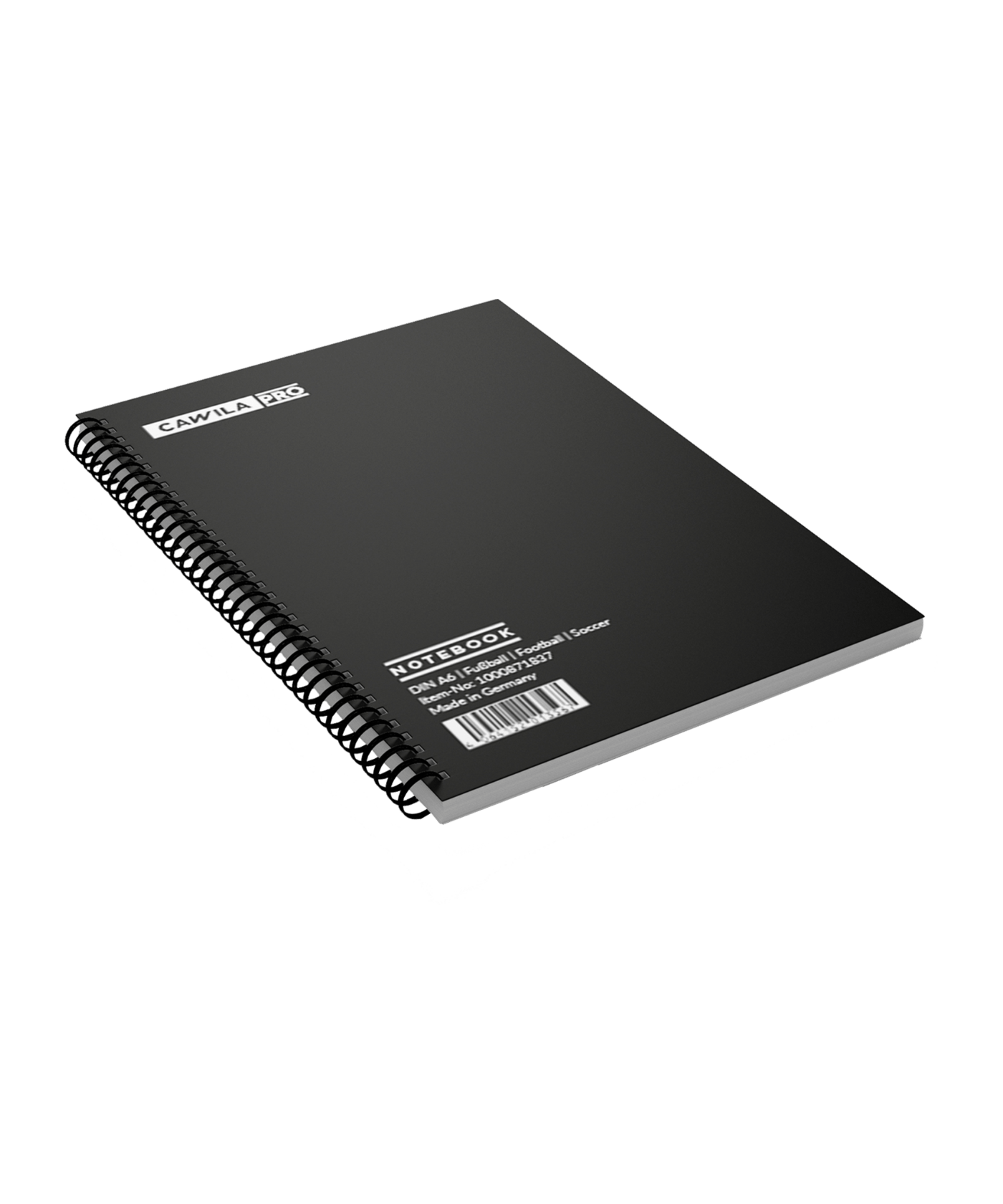 Cawila PRO 100 Blatt A6 Notebook Lehrblock Weiss - weiss