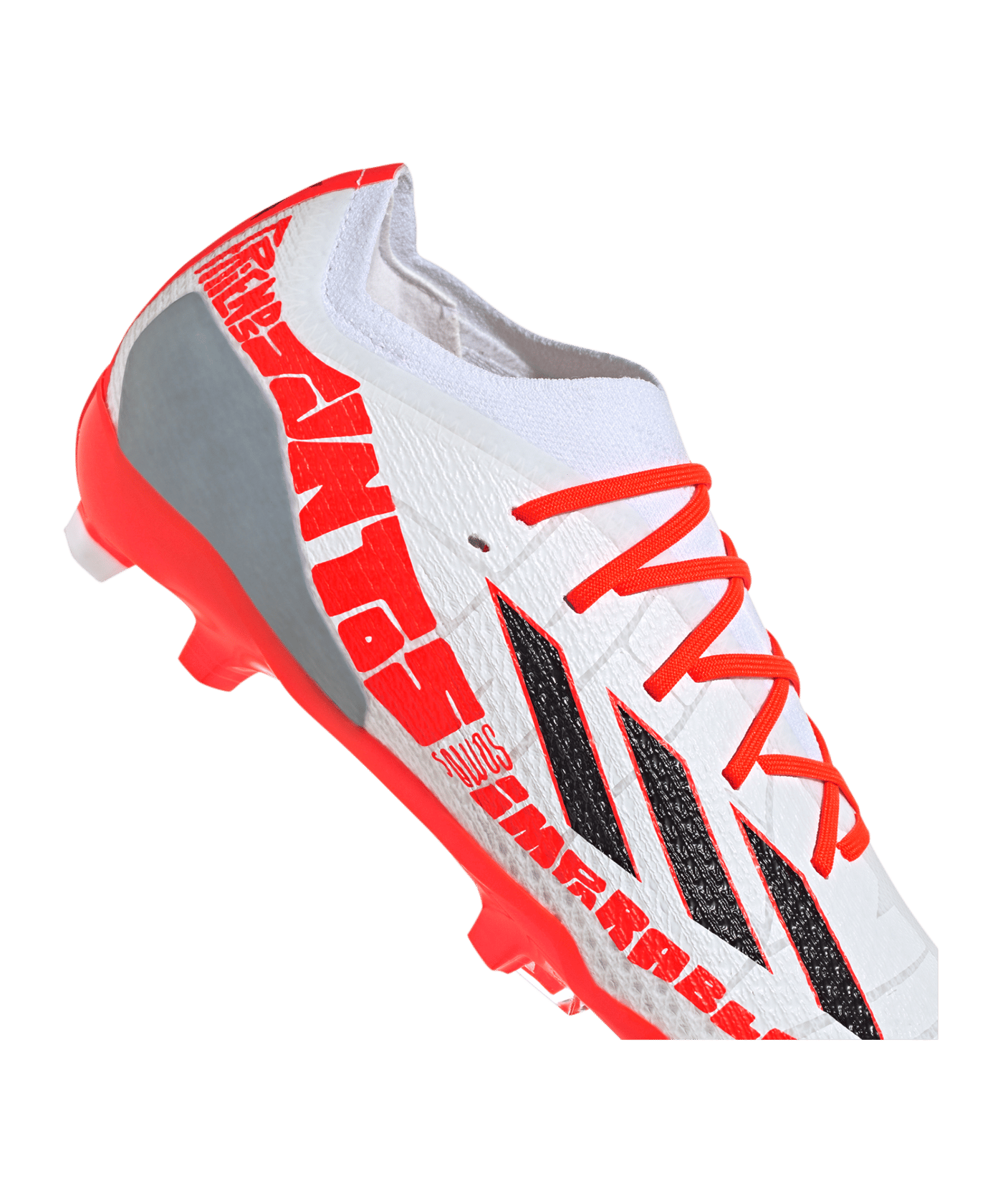 adidas X Speedportal Messi.1 FG Kids Balon te Adoro Weiss Schwarz Rot - weiss